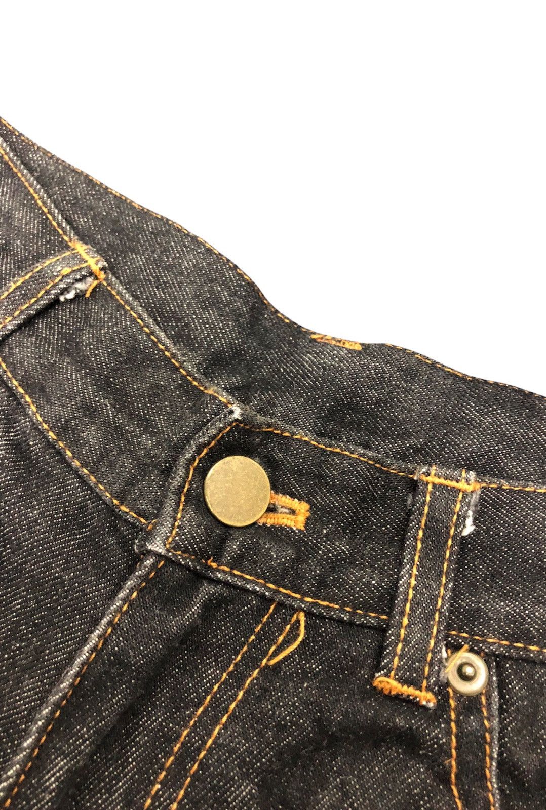 Issey Miyake × Pleats Please Issey Miyake × Vintage 🔥Sick🔥 SS-1990 Pleats (T.) Black Denim by Issey Miyake Size US 27 - 12 Thumbnail