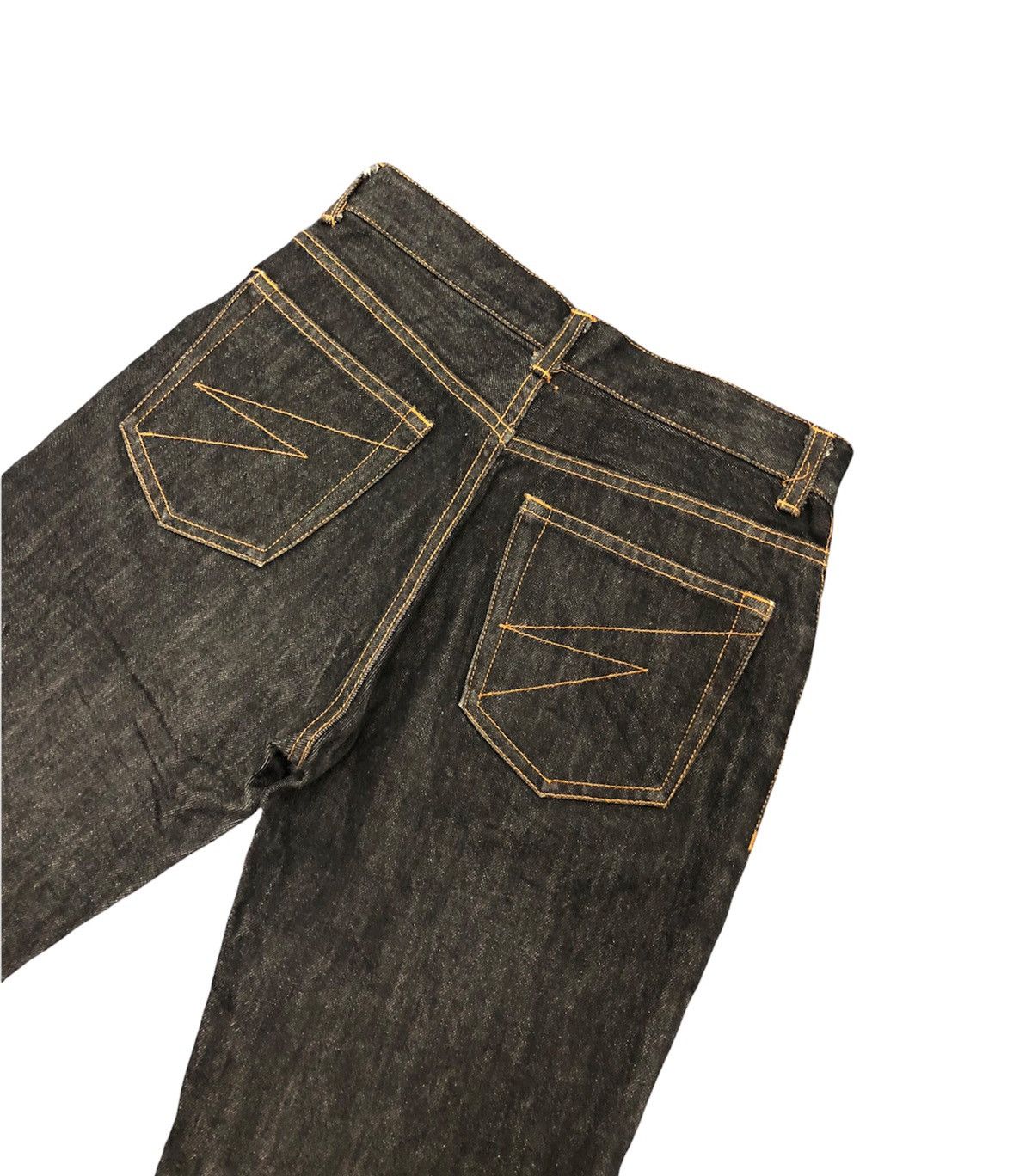 Issey Miyake × Pleats Please Issey Miyake × Vintage 🔥Sick🔥 SS-1990 Pleats (T.) Black Denim by Issey Miyake Size US 27 - 1 Thumbnail