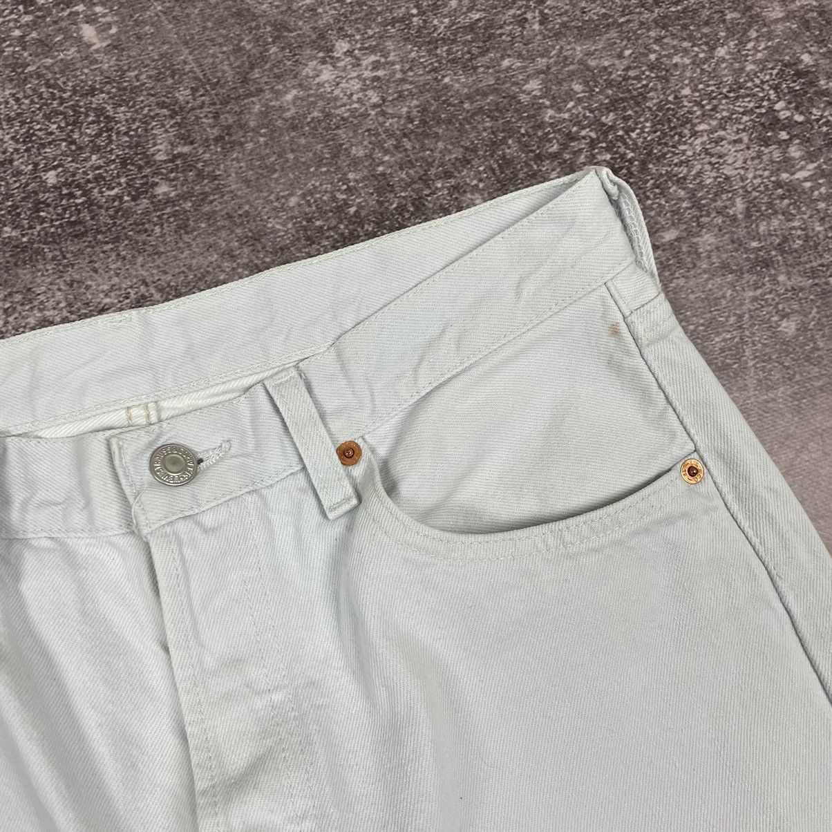 Levi's Vintage White Levi’s 501 Made in Hungary Jeans Size US 33 - 8 Thumbnail