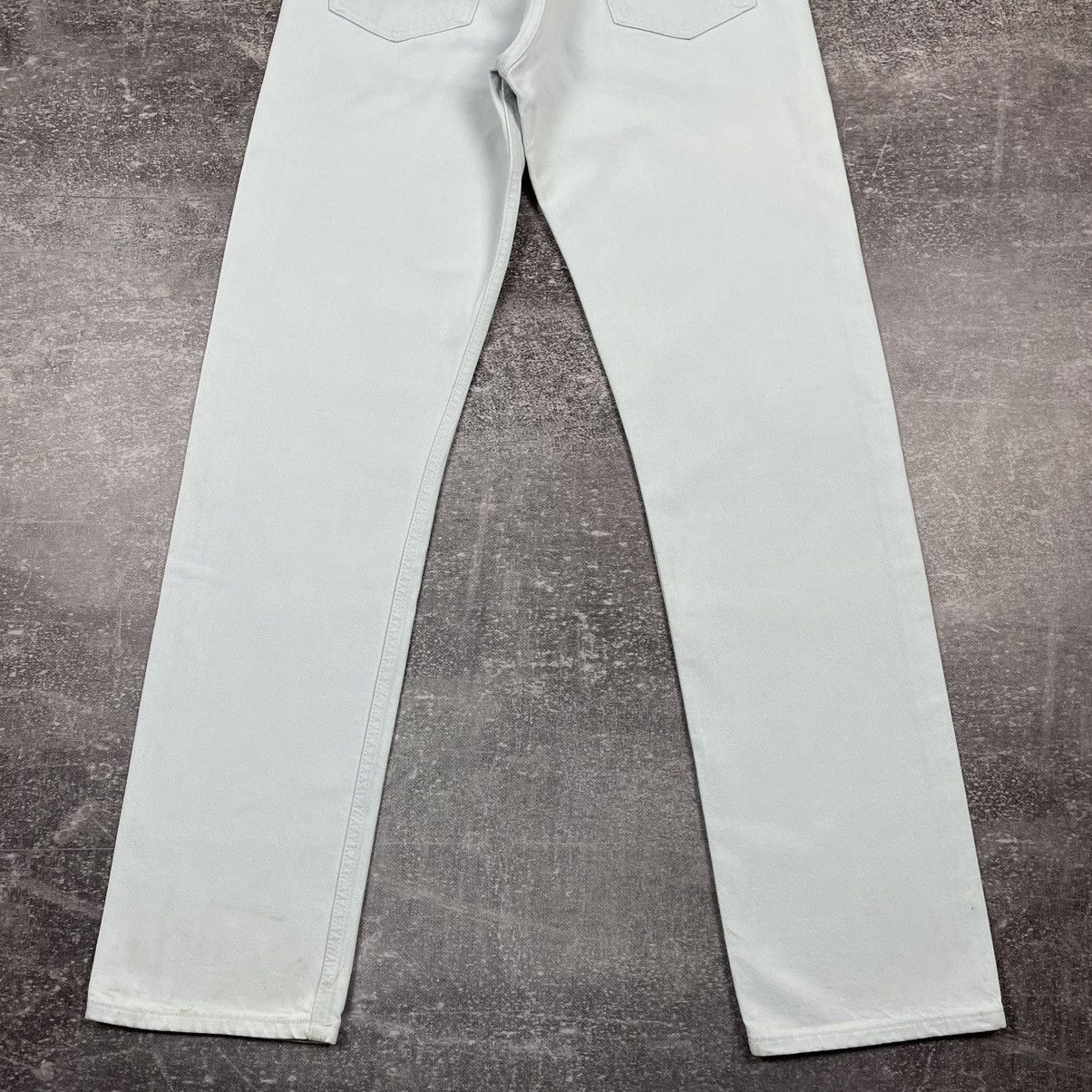 Levi's Vintage White Levi’s 501 Made in Hungary Jeans Size US 33 - 3 Thumbnail
