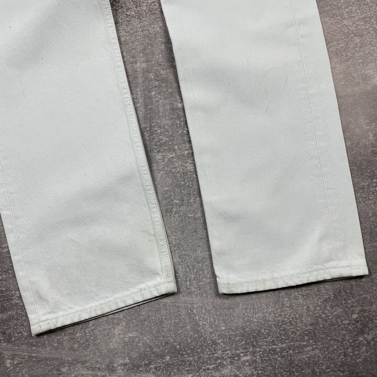 Levi's Vintage White Levi’s 501 Made in Hungary Jeans Size US 33 - 12 Thumbnail