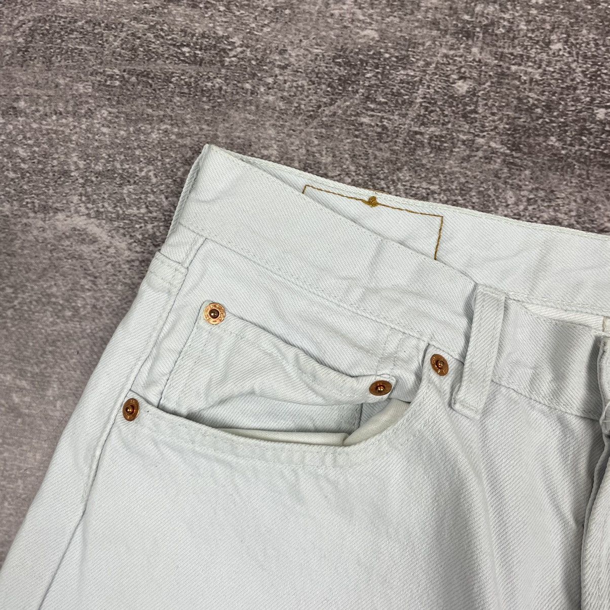 Levi's Vintage White Levi’s 501 Made in Hungary Jeans Size US 33 - 7 Thumbnail