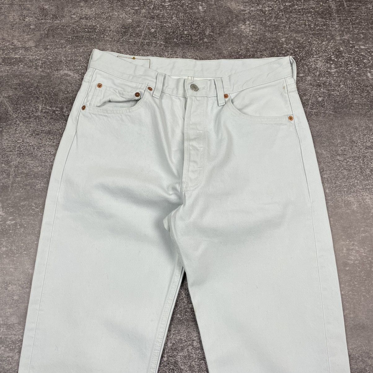 Levi's Vintage White Levi’s 501 Made in Hungary Jeans Size US 33 - 5 Thumbnail