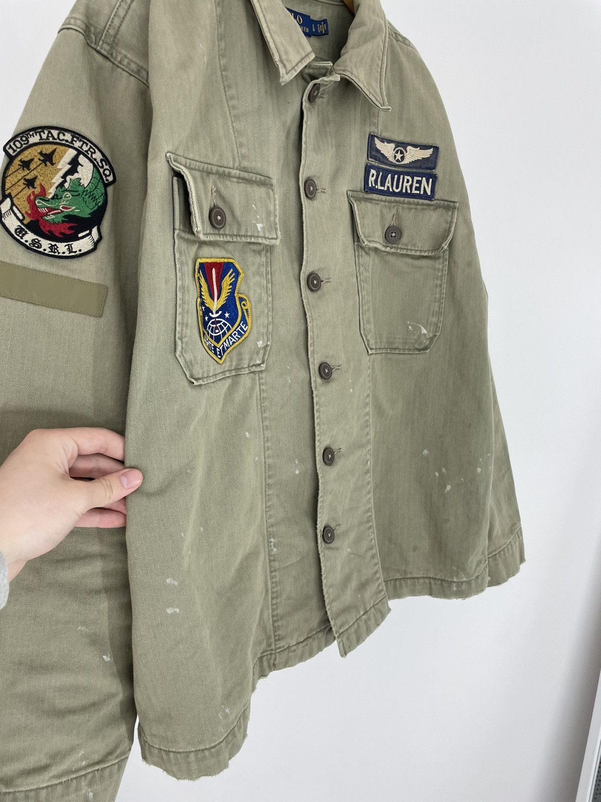Polo Ralph Lauren Polo Ralph Lauren Military US army Tactical Jacket Size US L / EU 52-54 / 3 - 7 Thumbnail