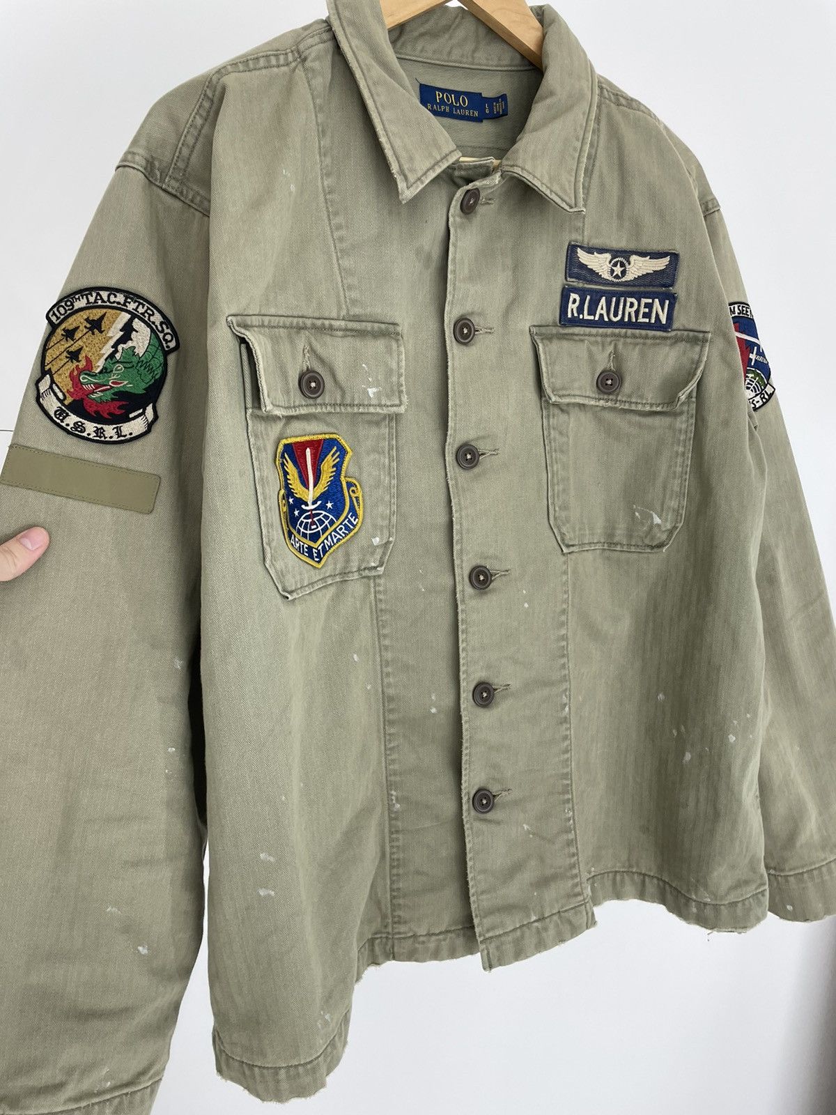 Polo Ralph Lauren Polo Ralph Lauren Military US army Tactical Jacket Size US L / EU 52-54 / 3 - 3 Thumbnail