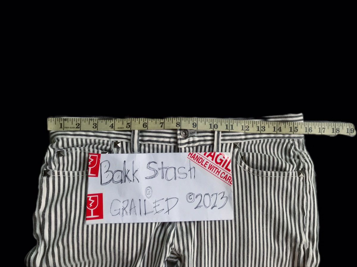 Japanese Brand × Seditionaries Vintage Seditionaries HellCatPunks Studded Stripes Pants Size US 31 - 4 Thumbnail