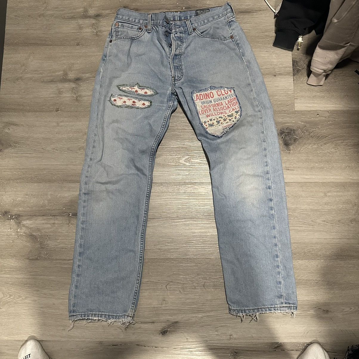 *1of1* Levi’s Vintage Patchwork Light-wash Denim