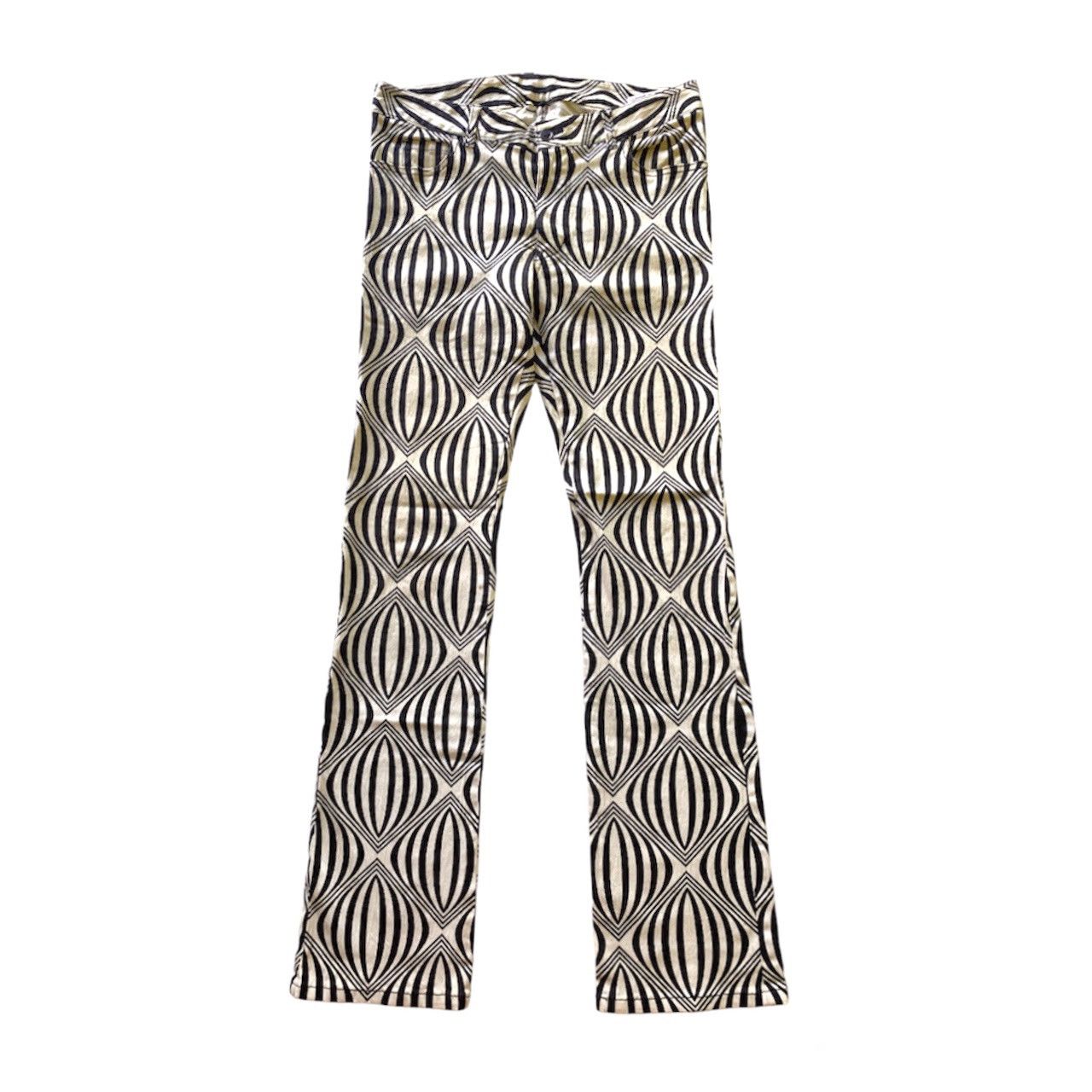 Katherine Hamnett Psychedelic Design Flare Pants