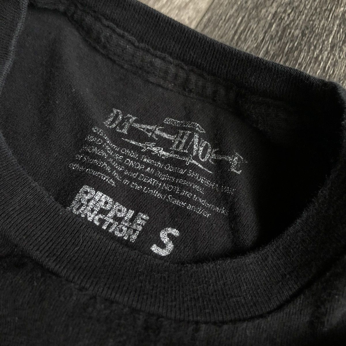 Anime Vintage Death Note Shonen Jump Graphic Logo Tee Shirt Size US S / EU 44-46 / 1 - 4 Thumbnail