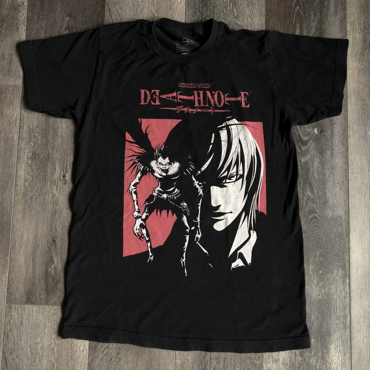 Anime Vintage Death Note Shonen Jump Graphic Logo Tee Shirt Size US S / EU 44-46 / 1 - 1 Thumbnail
