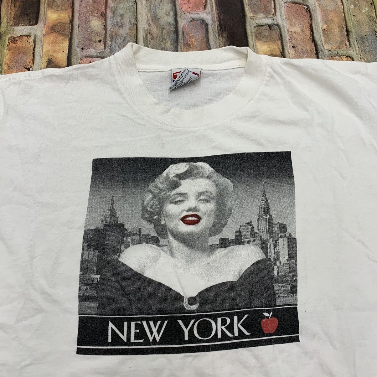 Vintage Vintage Marilyn Monroe tee Size US XL / EU 56 / 4 - 3 Thumbnail