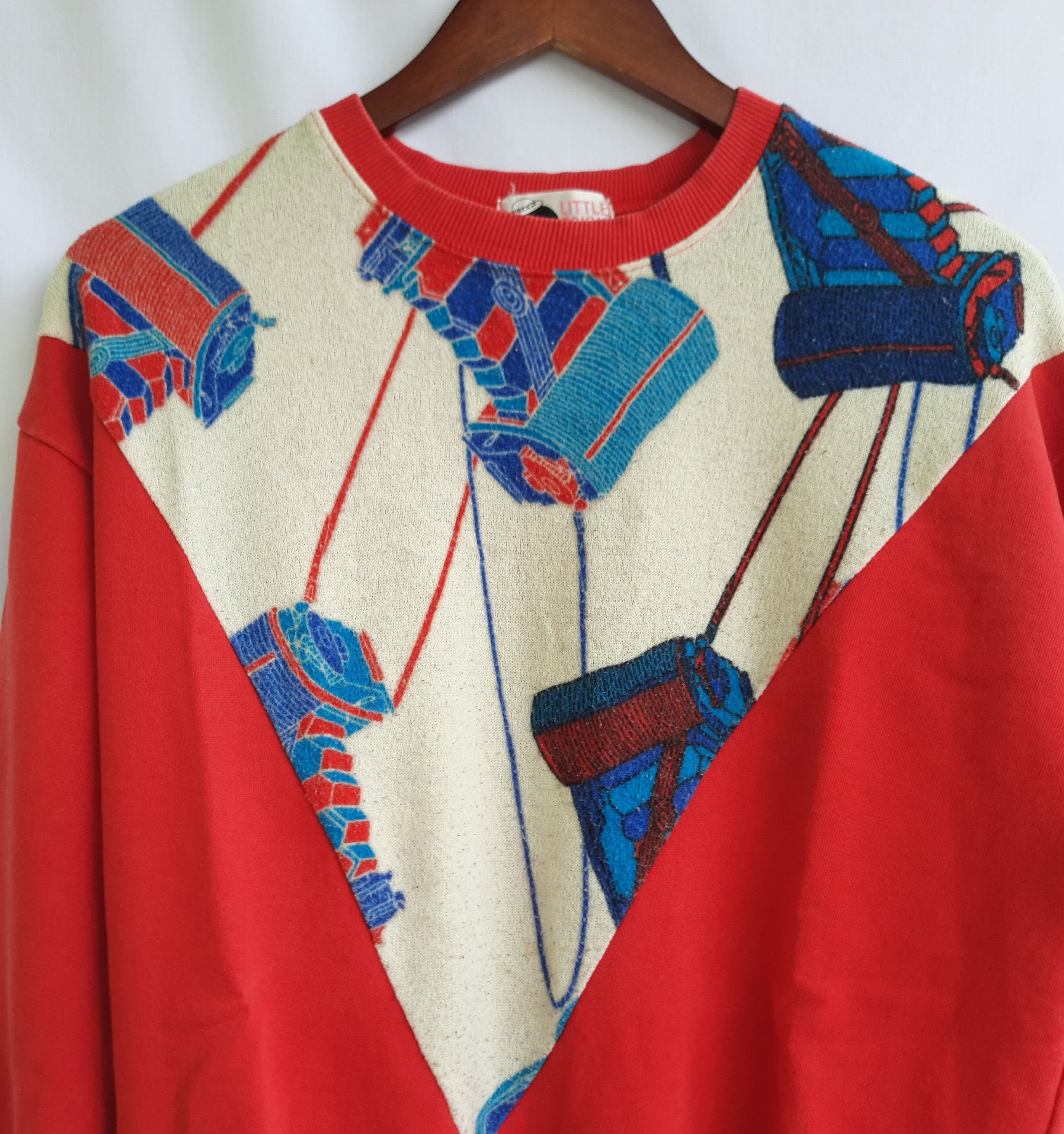 Japanese Brand Y2K Little Tokyo Vintage Crewneck Sweatshirt Size US M / EU 48-50 / 2 - 3 Thumbnail