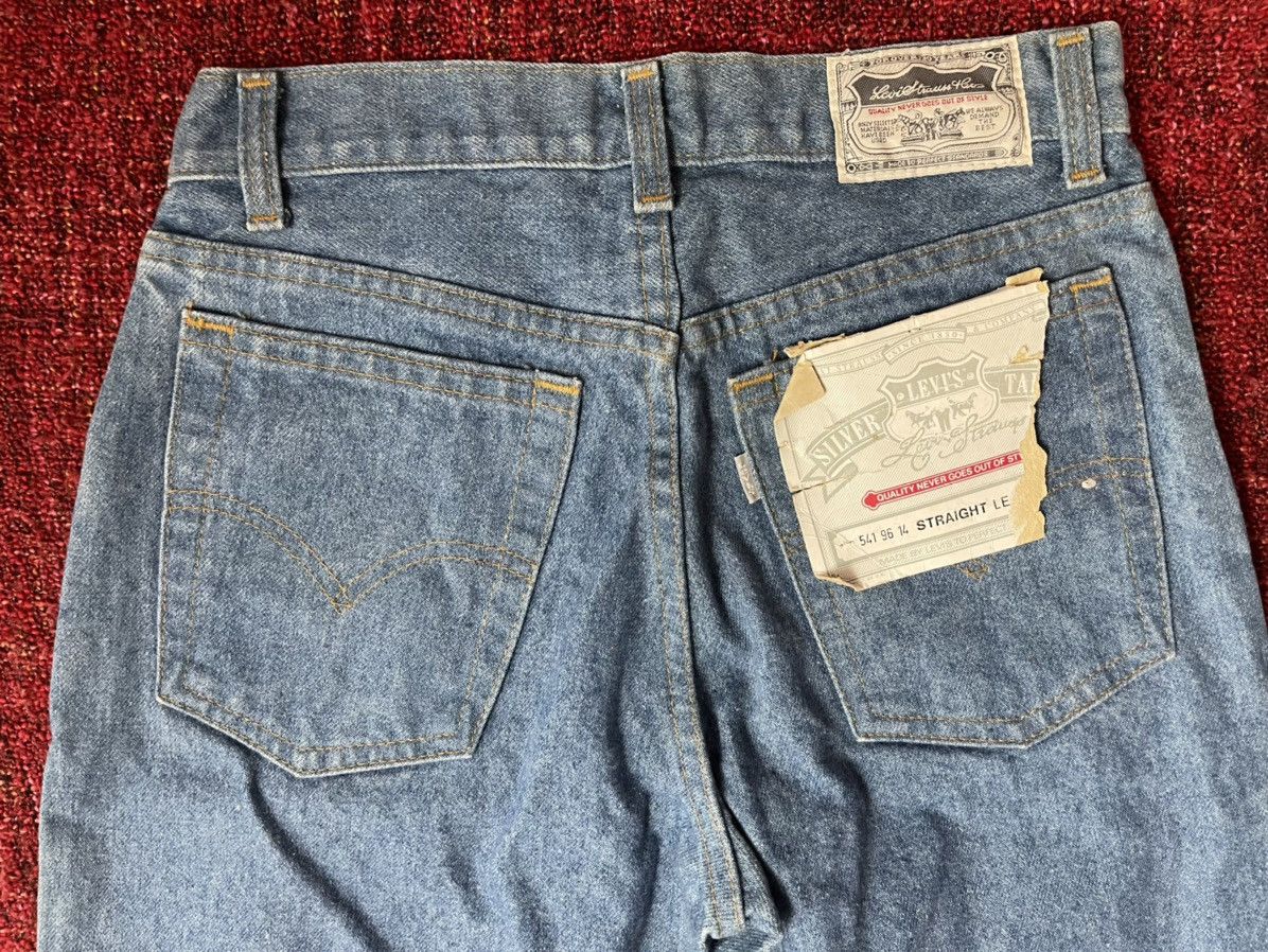 Levi's × Levi's Vintage Clothing × Vintage Levi’s Deadstock silver tab vintage denim pants jeans Size US 28 / EU 44 - 3 Thumbnail