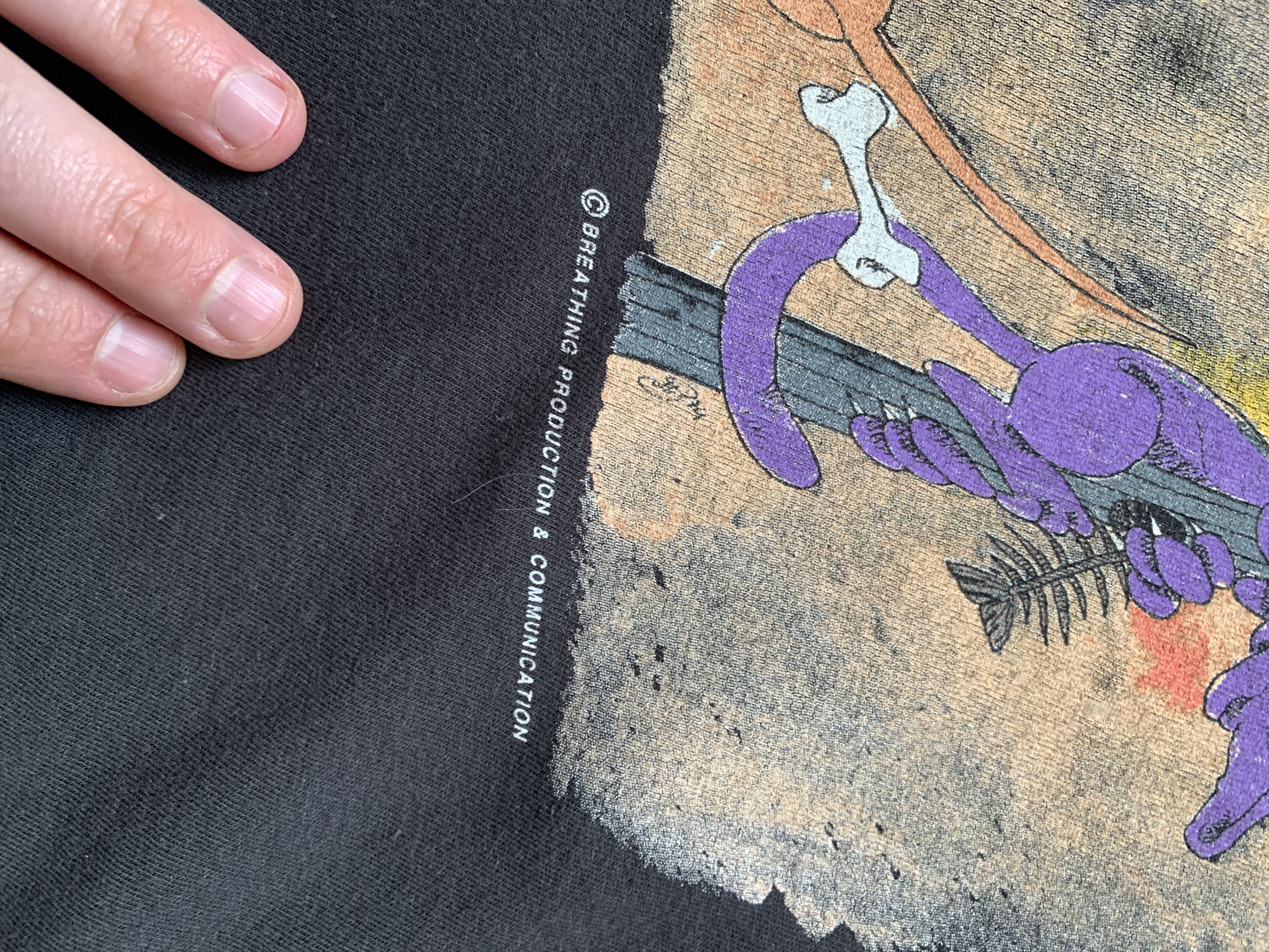Hanes Non Abbandonate Il Vostro Gatto Vintage T-Shirt Size US M / EU 48-50 / 2 - 4 Thumbnail