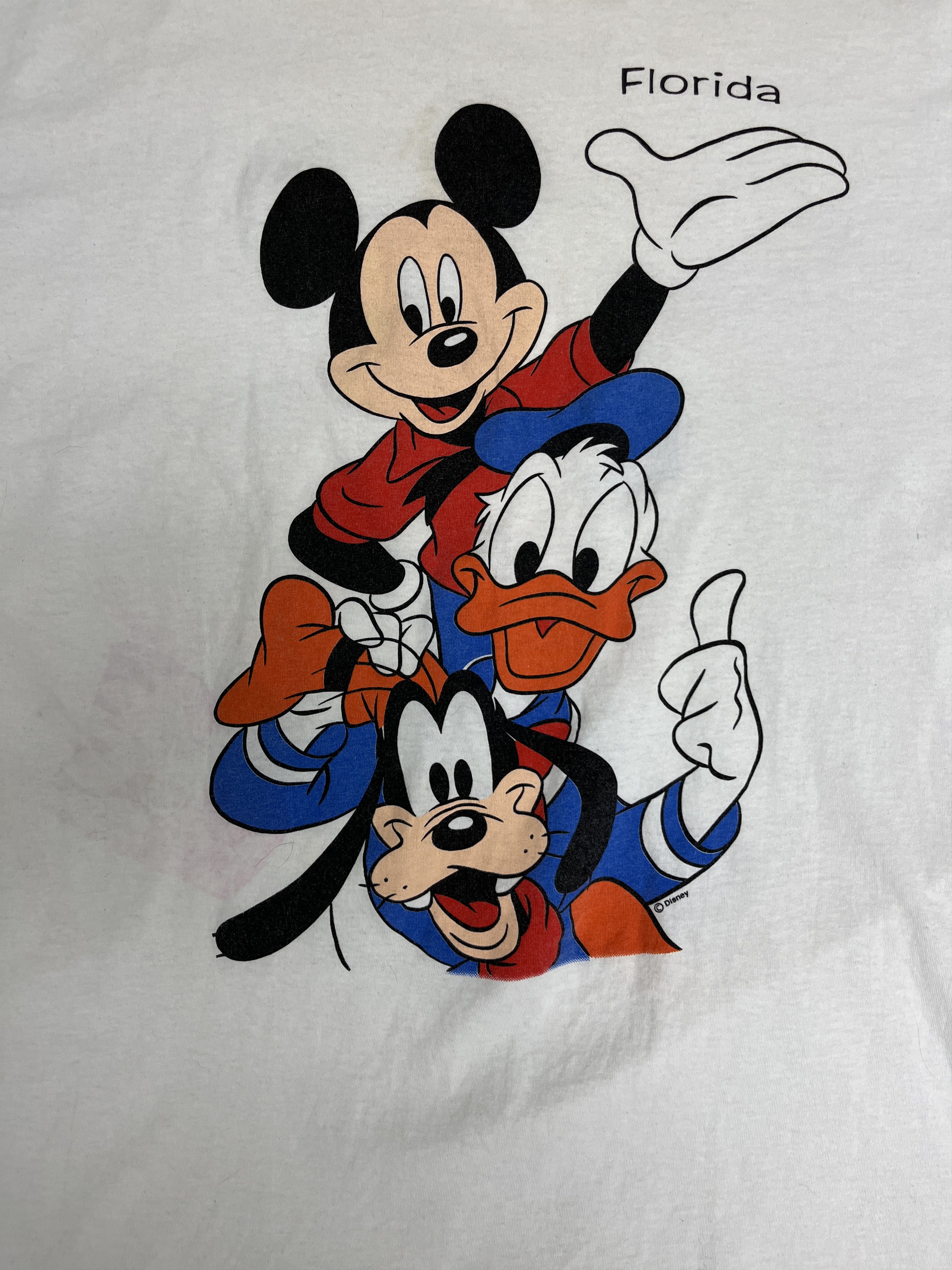 Vintage Mickey Mouse Florida Disney Vintage T-Shirt Tee Size US XXL / EU 58 / 5 - 2 Thumbnail