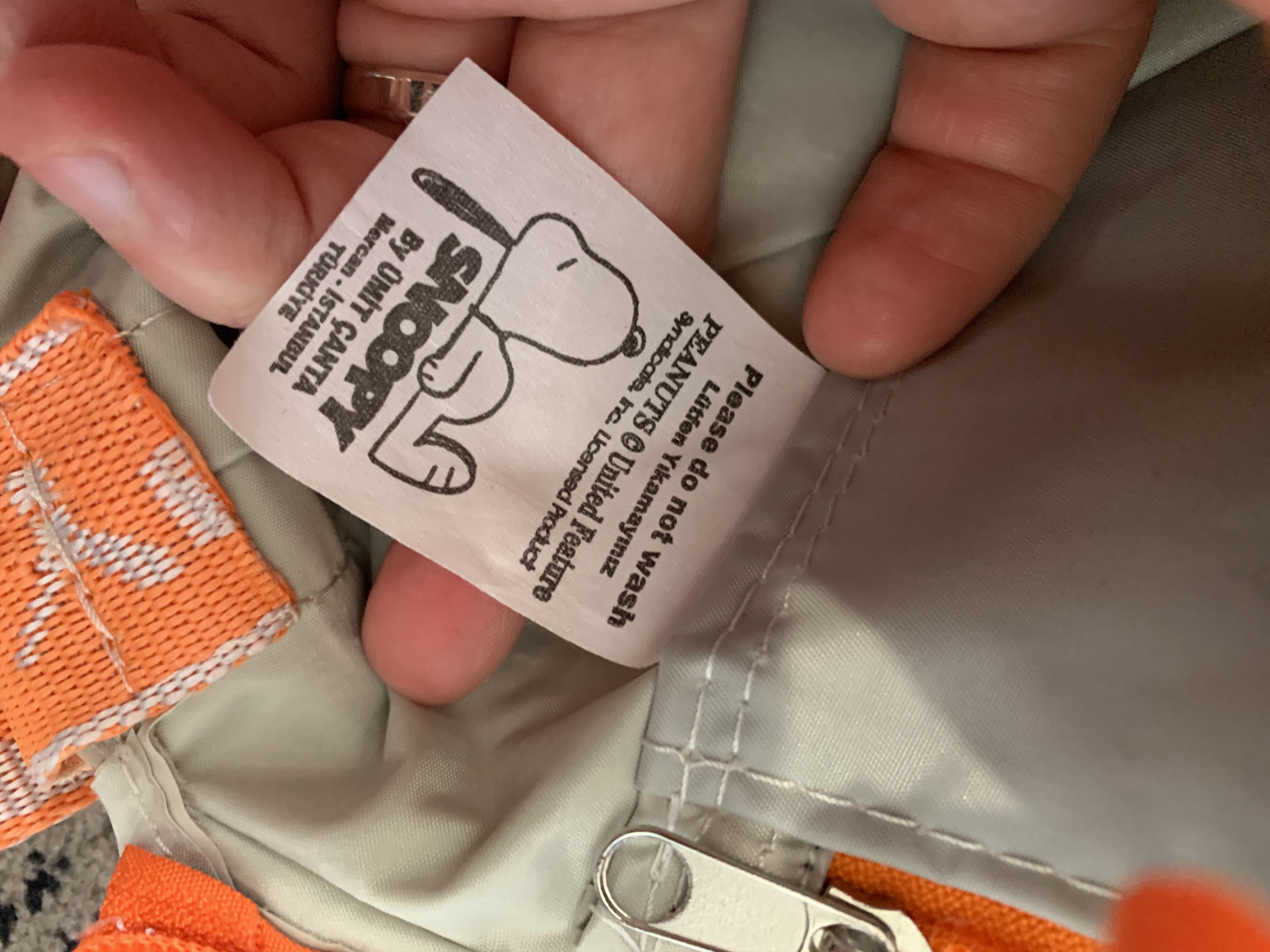 Cartoon Network Snoopy Bag Size ONE SIZE - 8 Thumbnail