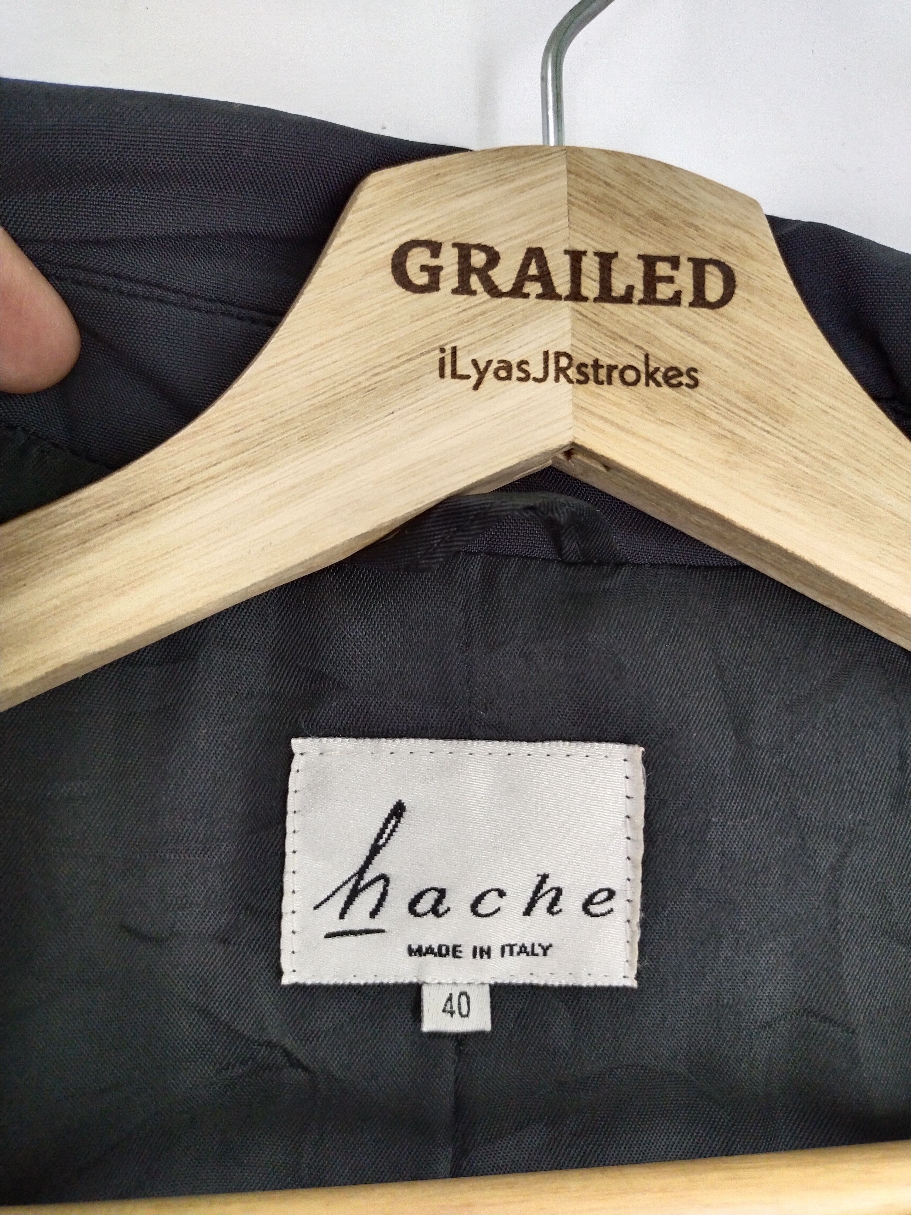 Japanese Brand HACHE Trench Coat Jacket Size US S / EU 44-46 / 1 - 13 Thumbnail