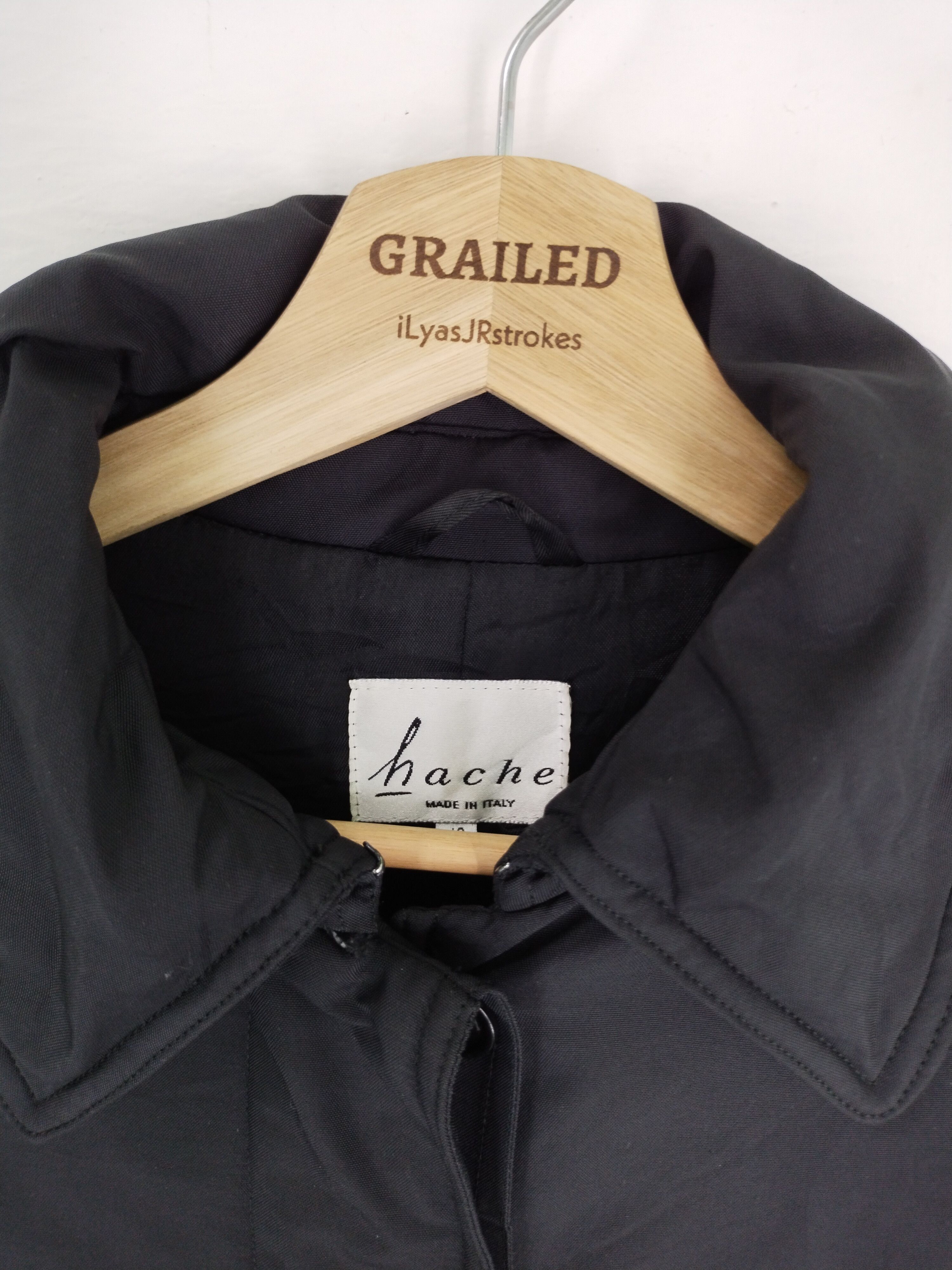 Japanese Brand HACHE Trench Coat Jacket Size US S / EU 44-46 / 1 - 16 Thumbnail