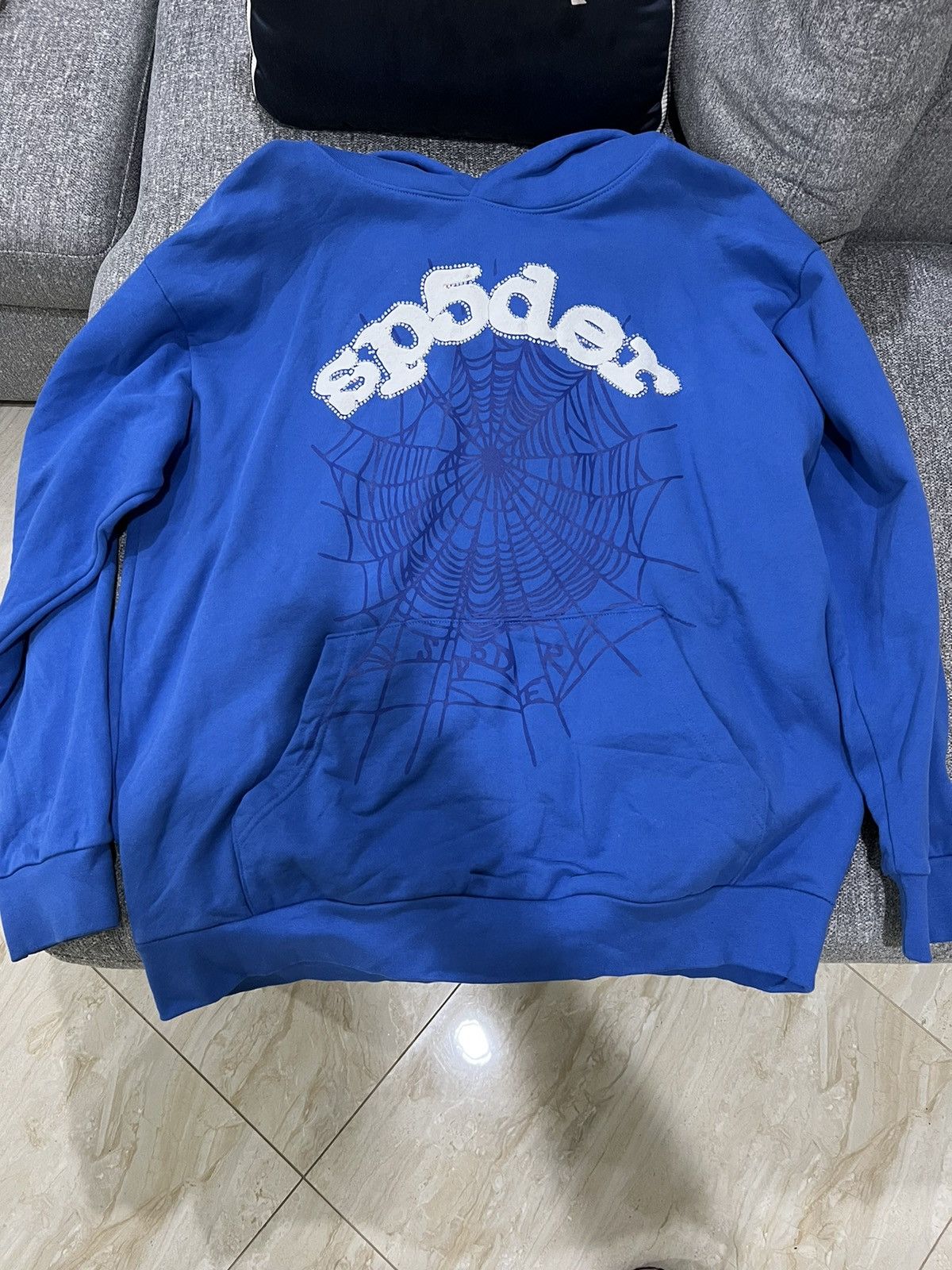 Sp5der Spider “Sp5der” Hoodie | Blue Skittles Drop Size US XXL / EU 58 / 5 - 5 Thumbnail