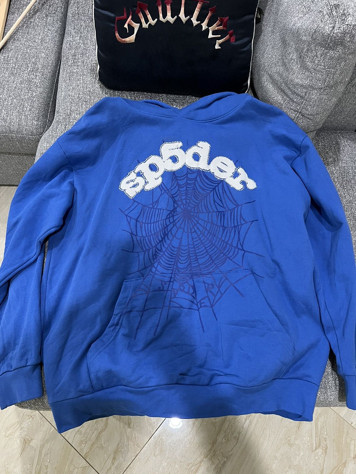 Sp5der Spider “Sp5der” Hoodie | Blue Skittles Drop Size US XXL / EU 58 / 5 - 4 Thumbnail