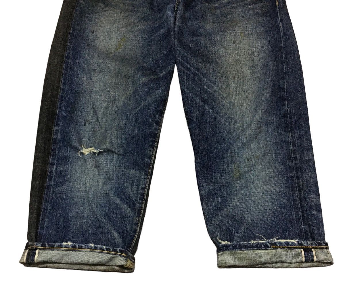 If Six Was Nine Rare Vintage Miharayasuhiro Selvedge Cropped Jeans 1990s Size US 33 - 6 Thumbnail