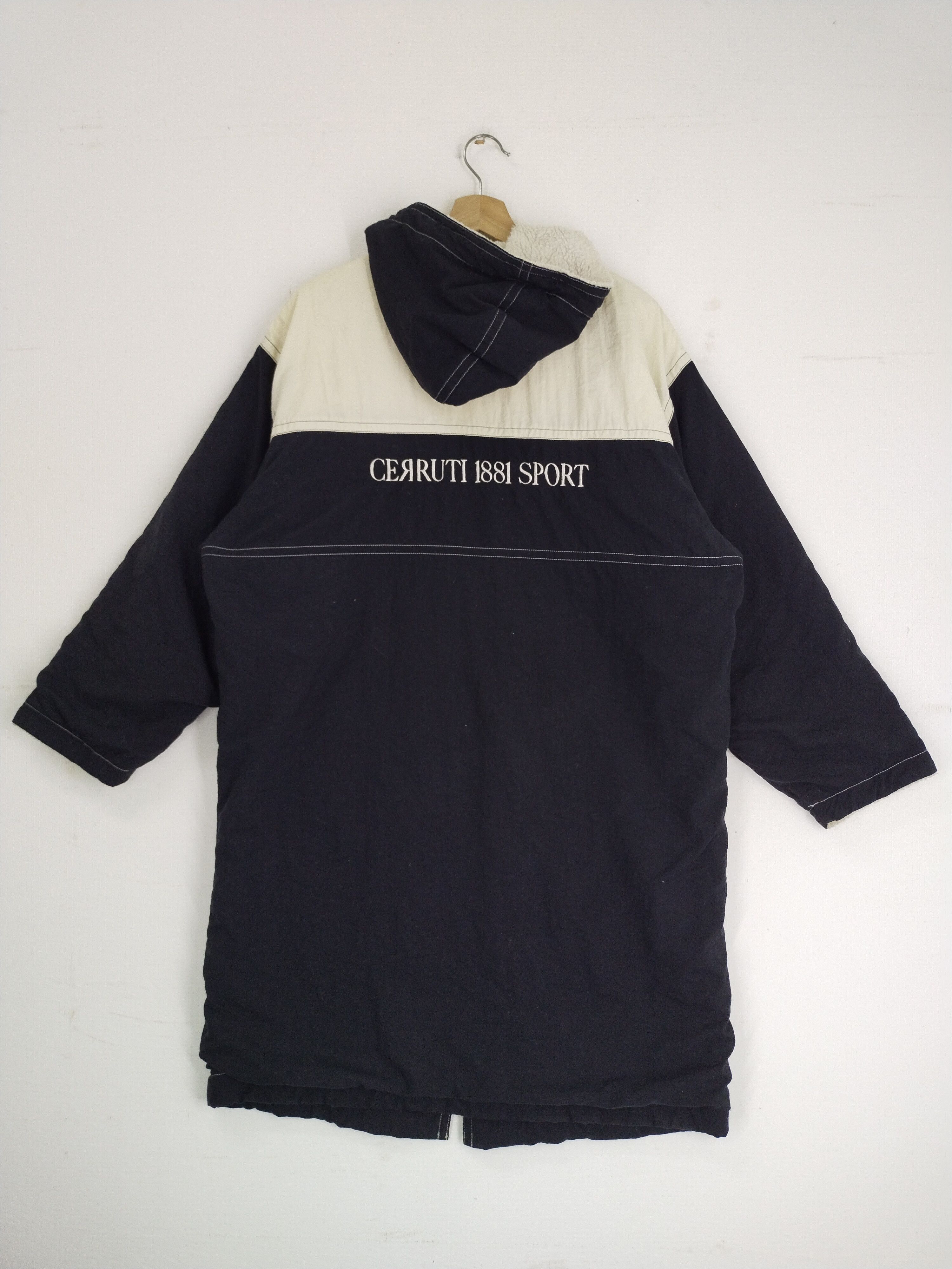 Cerruti 1881 × Vintage Vintage 90s CERRUTI 1881 Sports Raincoat/Trench Coat Jacket Size US L / EU 52-54 / 3 - 12 Thumbnail