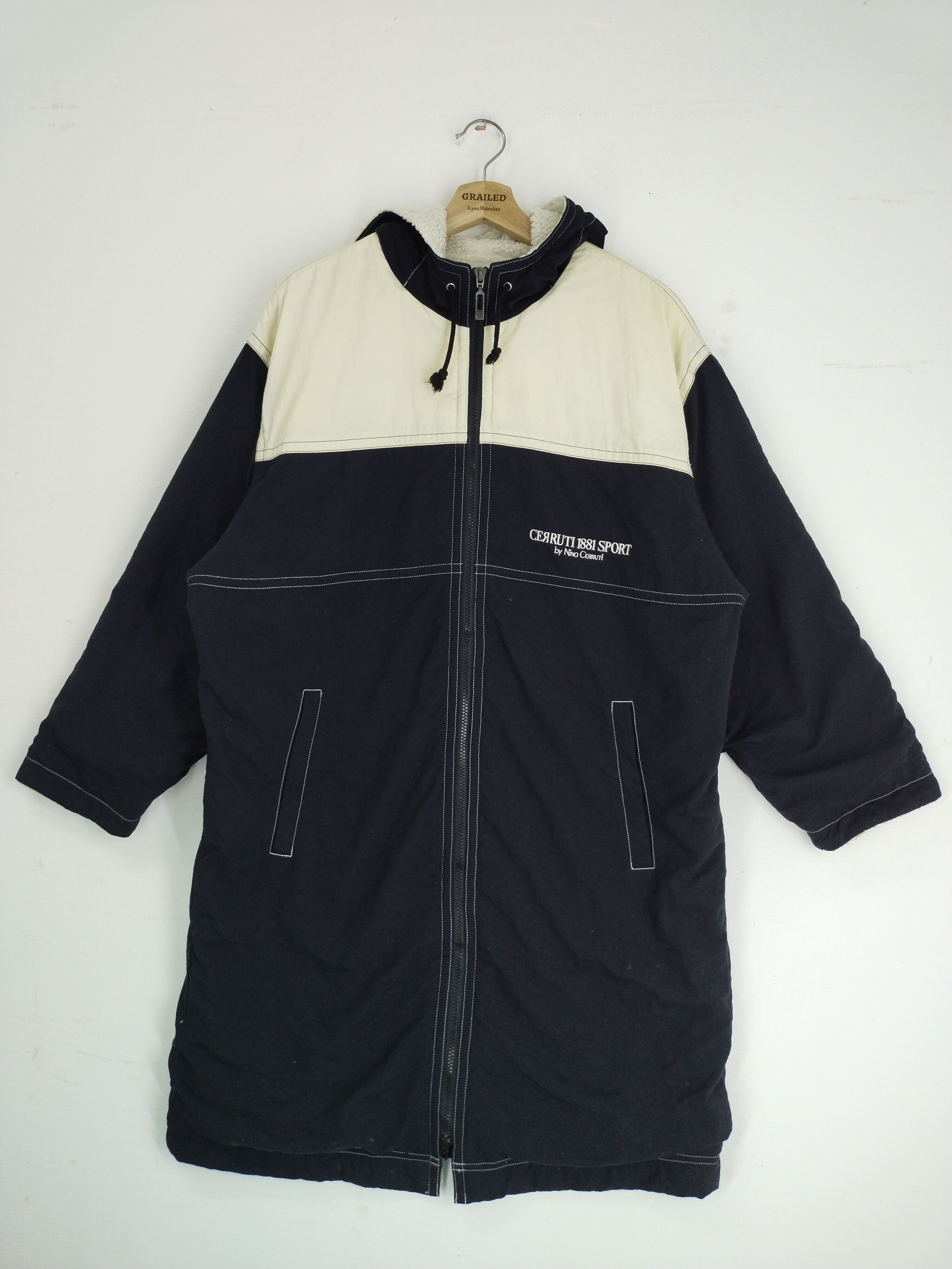 Cerruti 1881 × Vintage Vintage 90s CERRUTI 1881 Sports Raincoat/Trench Coat Jacket Size US L / EU 52-54 / 3 - 2 Thumbnail