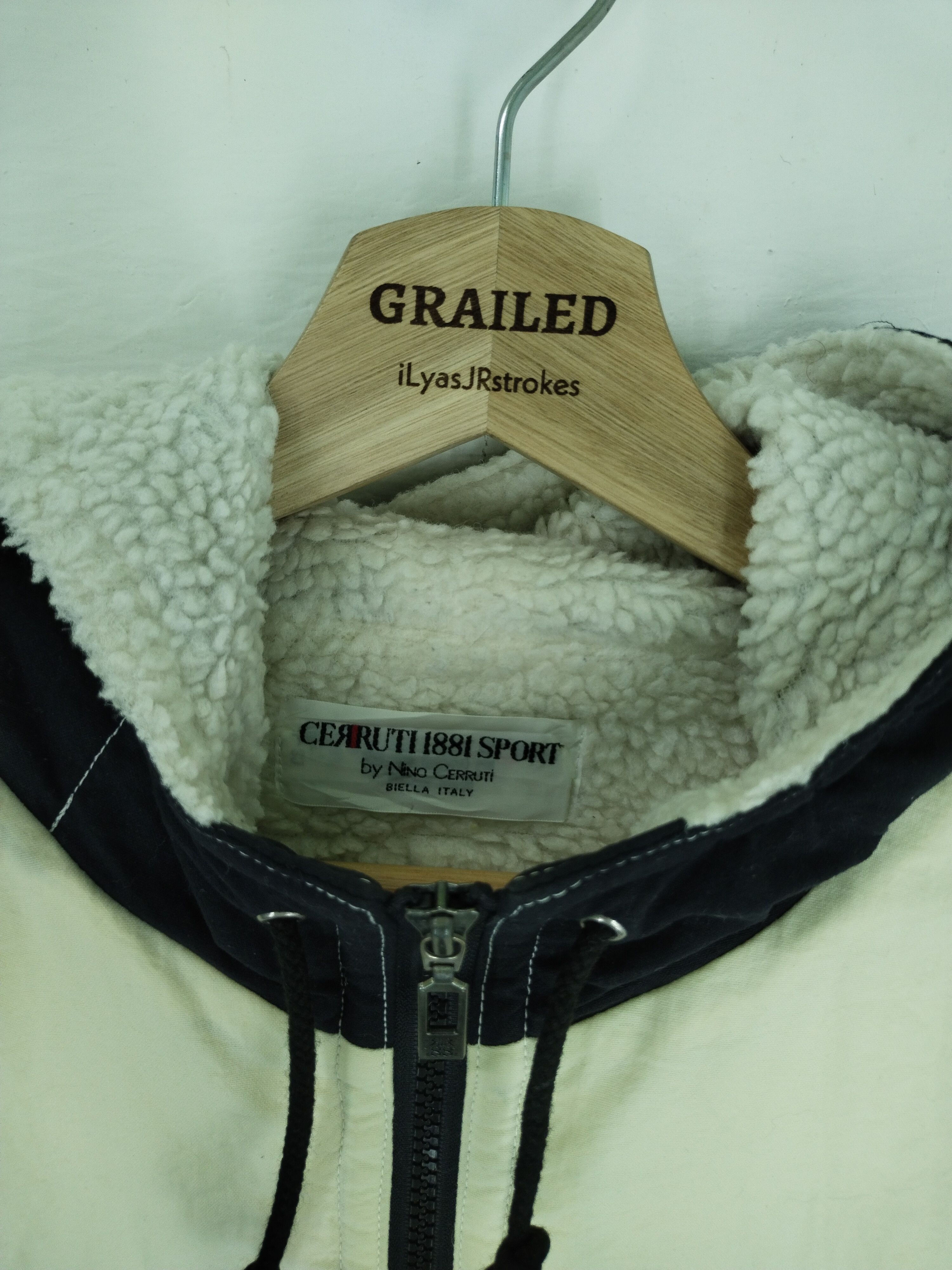 Cerruti 1881 × Vintage Vintage 90s CERRUTI 1881 Sports Raincoat/Trench Coat Jacket Size US L / EU 52-54 / 3 - 21 Thumbnail