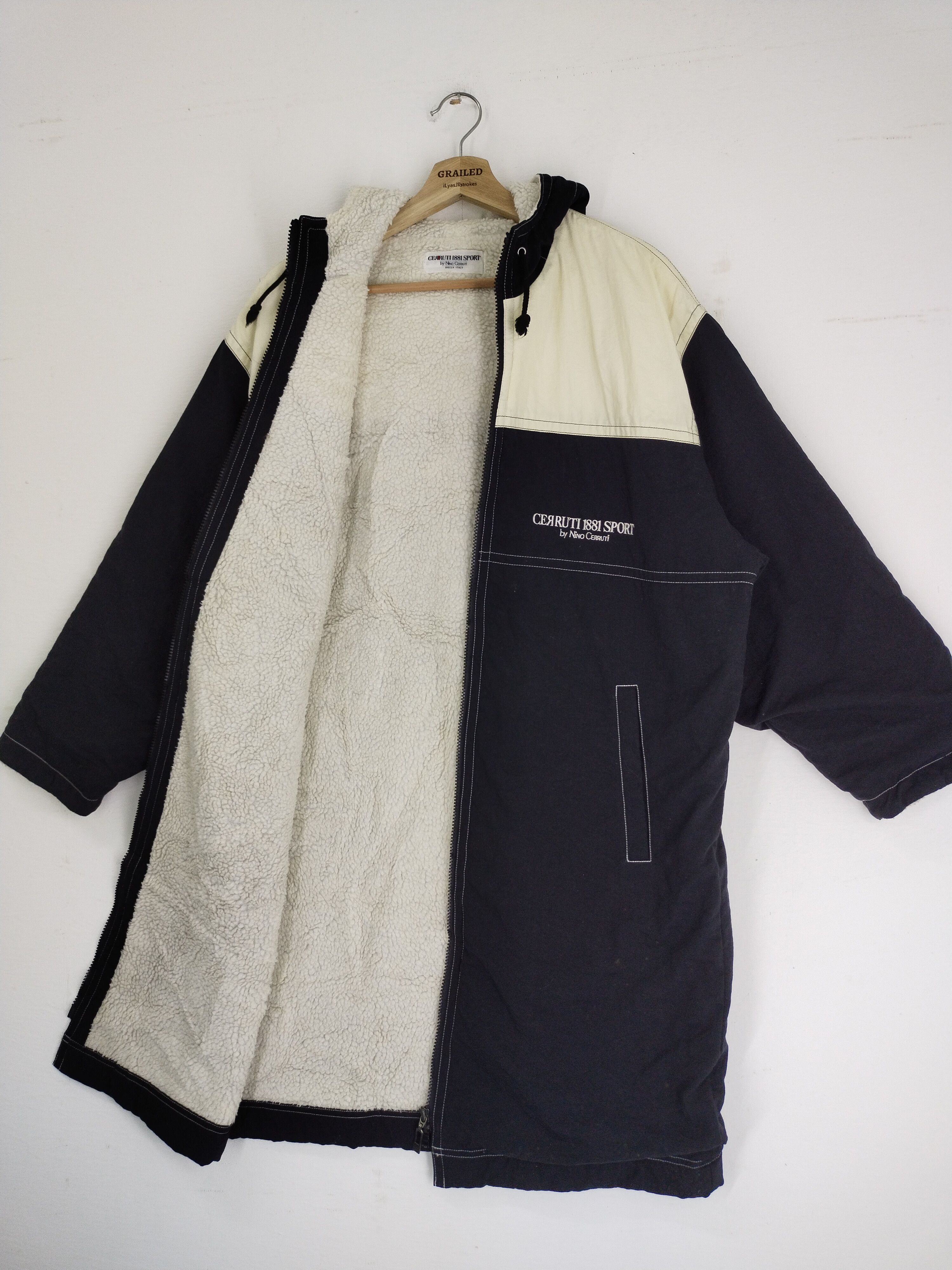 Cerruti 1881 × Vintage Vintage 90s CERRUTI 1881 Sports Raincoat/Trench Coat Jacket Size US L / EU 52-54 / 3 - 1 Thumbnail
