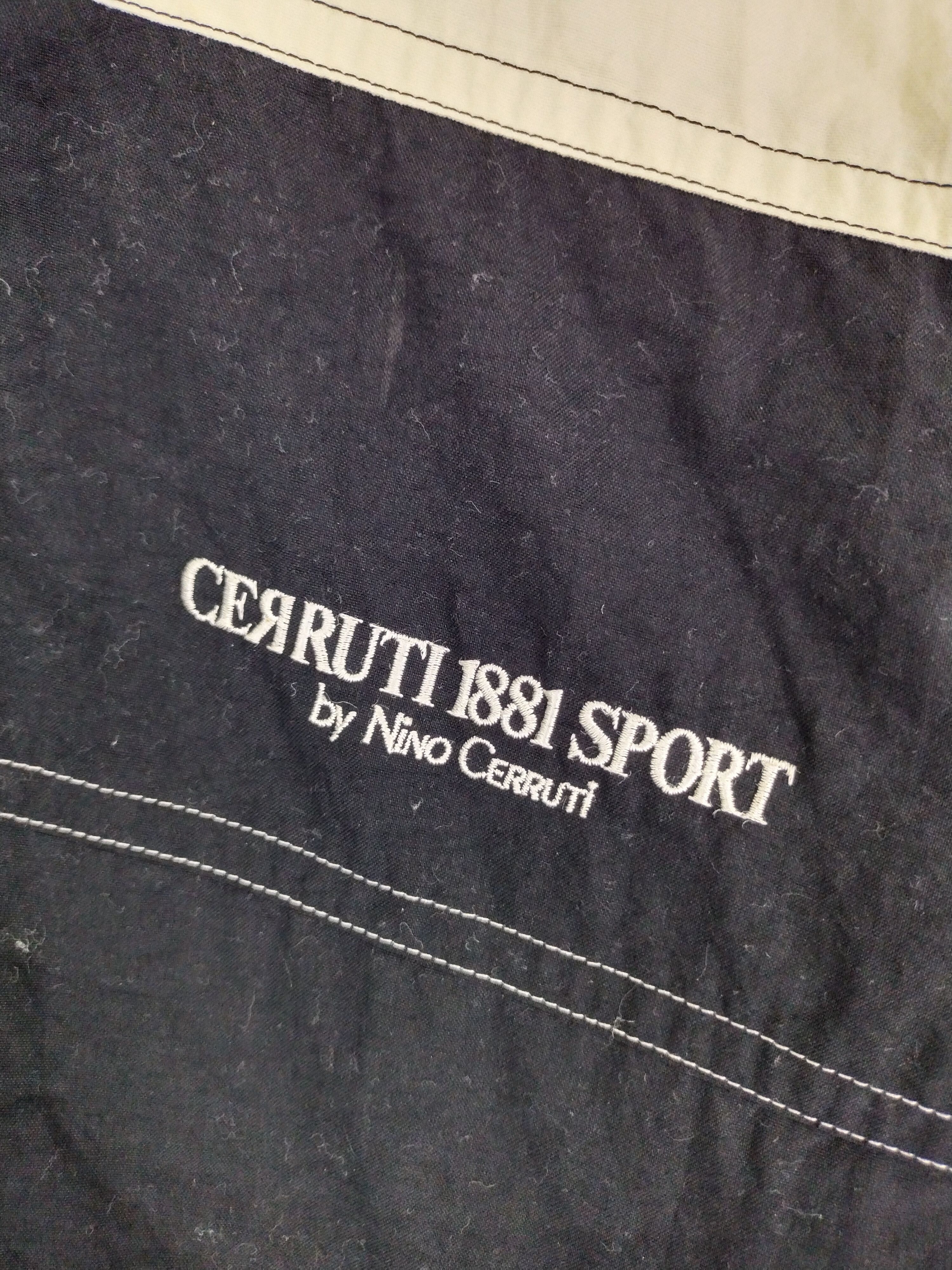 Cerruti 1881 × Vintage Vintage 90s CERRUTI 1881 Sports Raincoat/Trench Coat Jacket Size US L / EU 52-54 / 3 - 9 Thumbnail