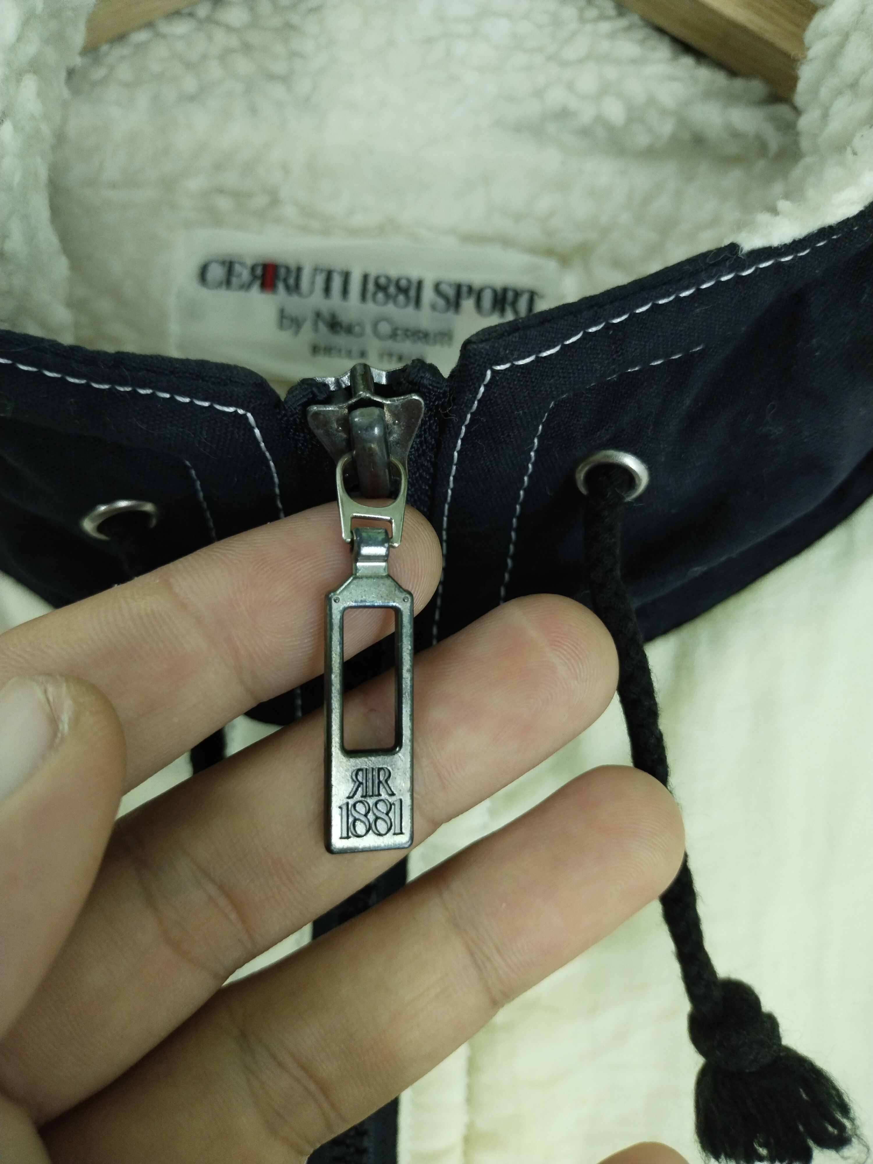 Cerruti 1881 × Vintage Vintage 90s CERRUTI 1881 Sports Raincoat/Trench Coat Jacket Size US L / EU 52-54 / 3 - 7 Thumbnail