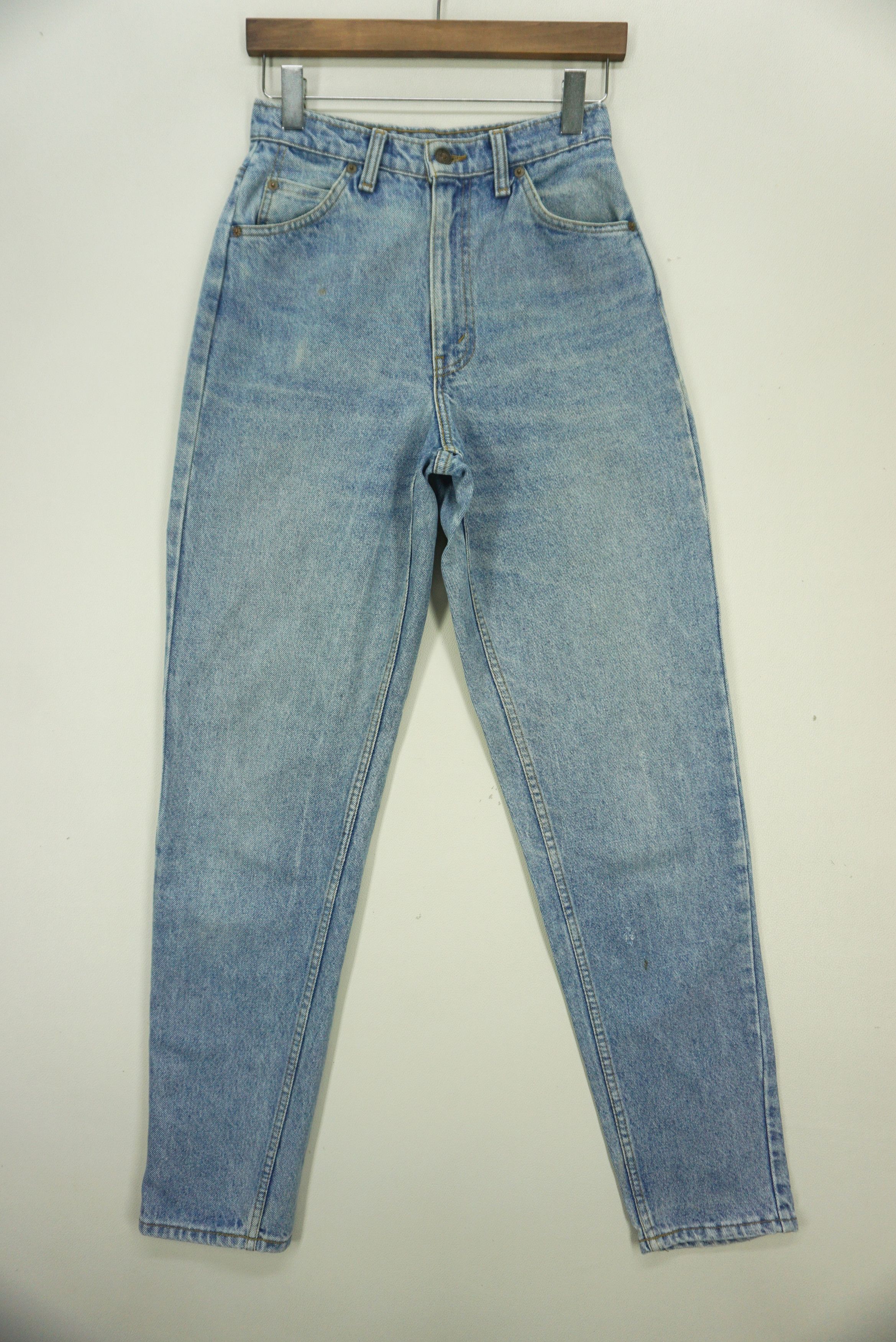 image of High Waisted Jeans 80's 90's Levis 816 Dirty Blue Pants Canada, Women's (Size 27)