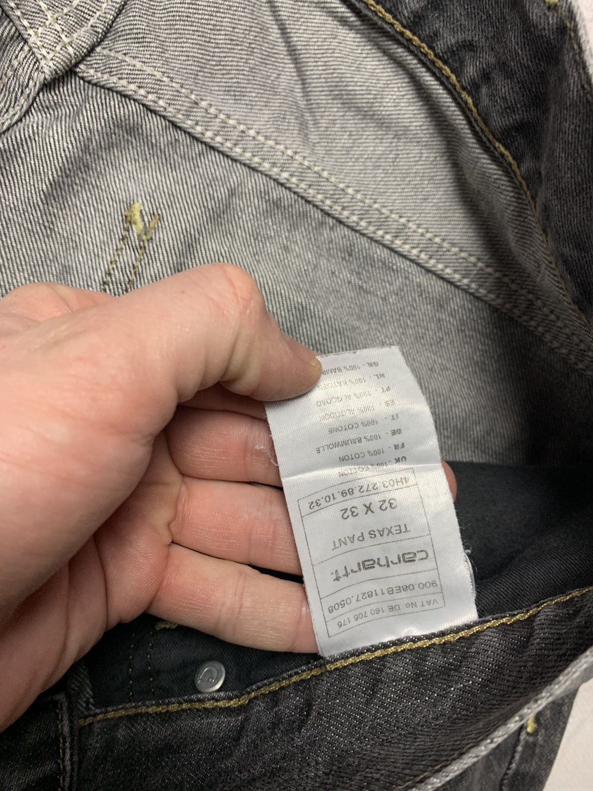 Carhartt Vintage Carhartt Wip denim jeans size 32 logo Size US 32 / EU 48 - 8 Thumbnail