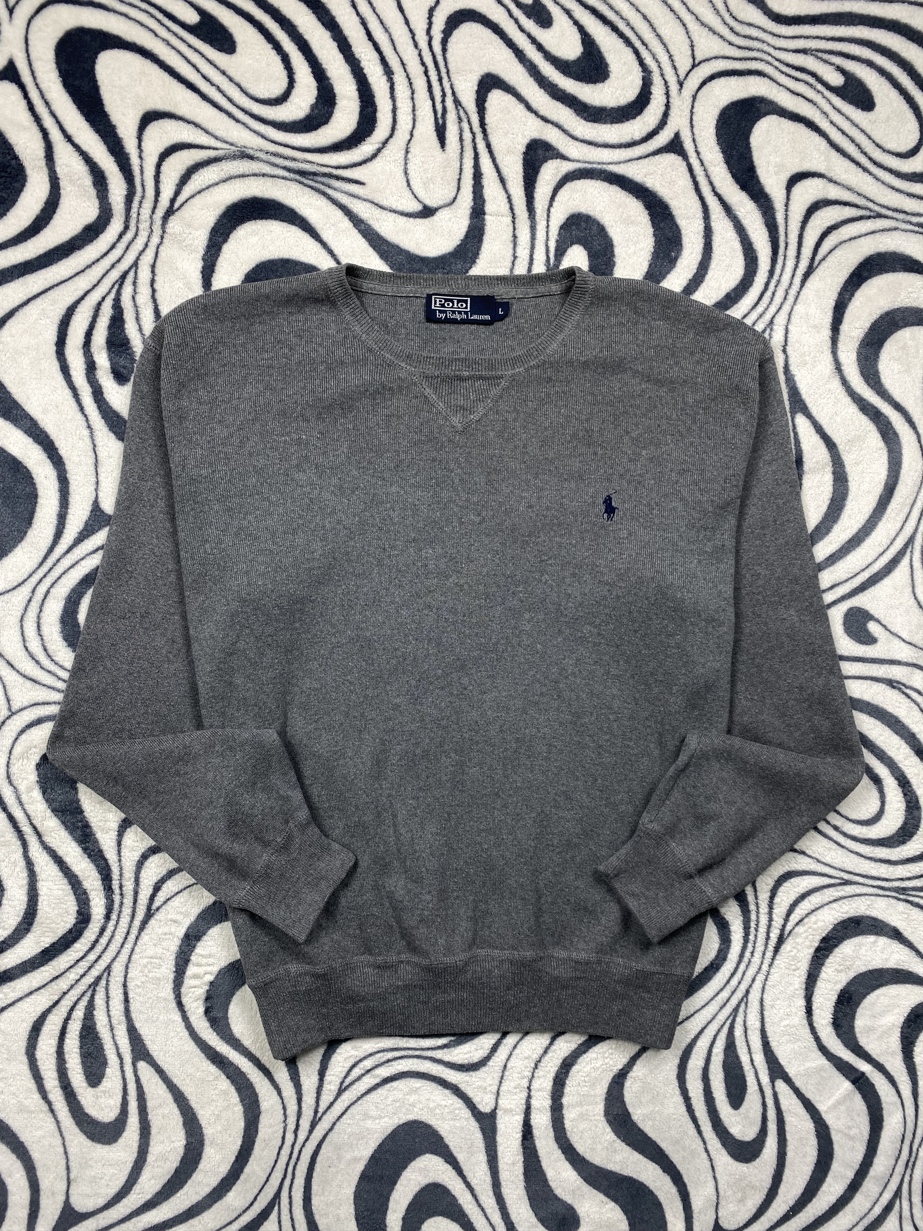 Polo Ralph Lauren × Ralph Lauren × Vintage Polo Ralph Lauren Mens Sweater Sweatshirt Size US L / EU 52-54 / 3 - 1 Thumbnail