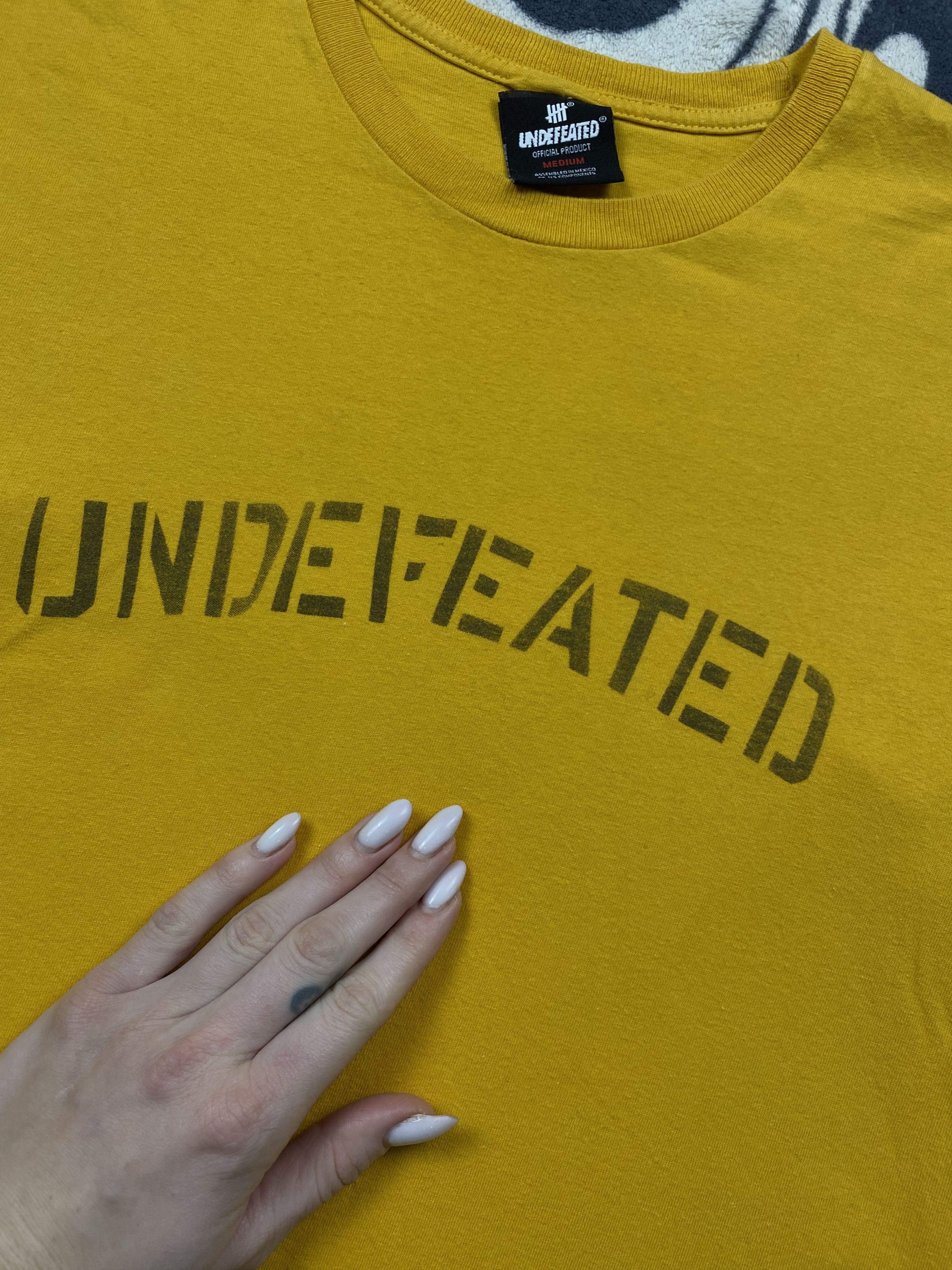 Undefeated Undefeated Vintage Mens T-Shirt Tee Size US M / EU 48-50 / 2 - 3 Thumbnail