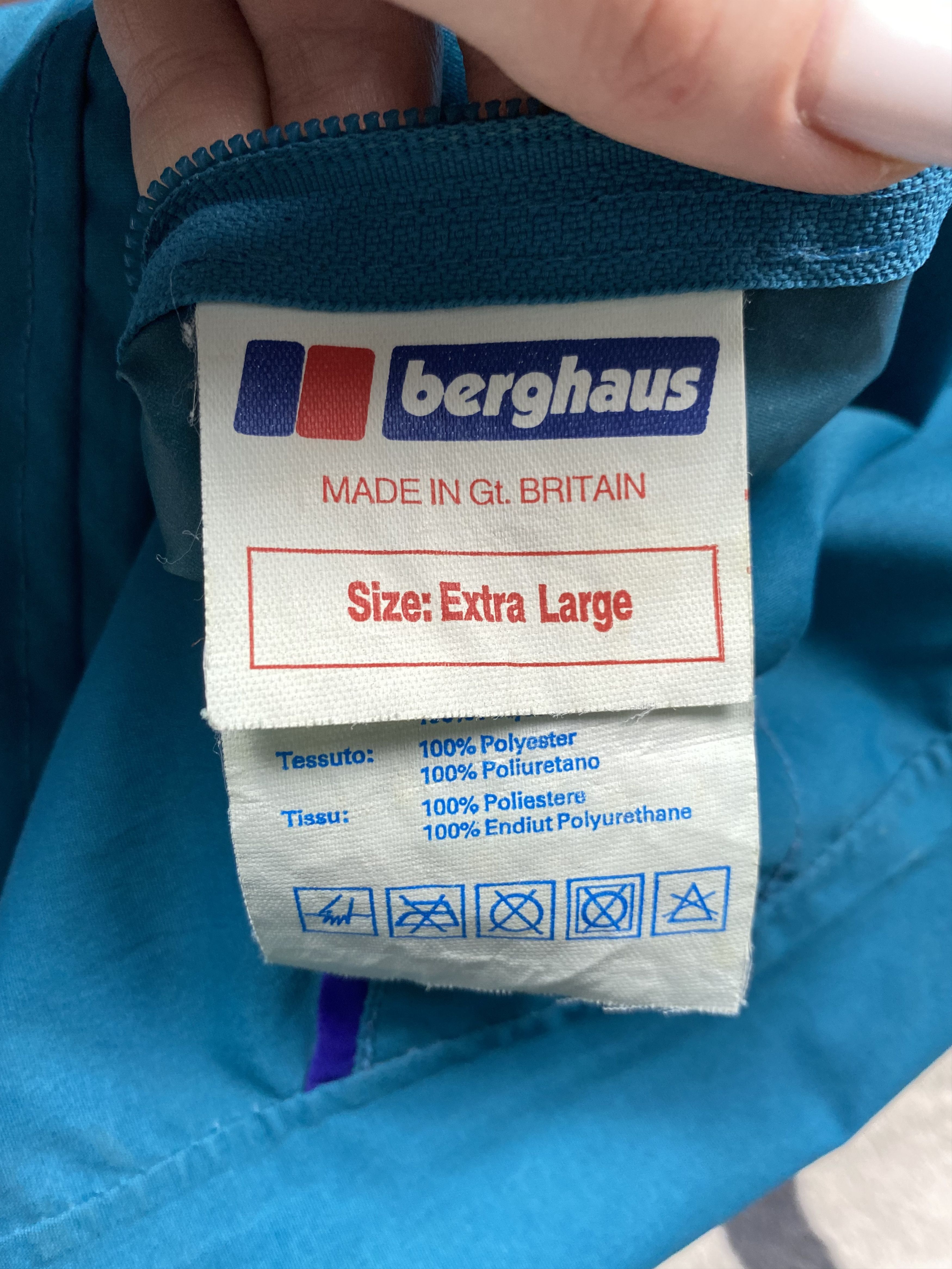Berghaus Berghaus 90s Vintage Mens Gore Tex Waterproof Jacket Size US XL / EU 56 / 4 - 8 Thumbnail