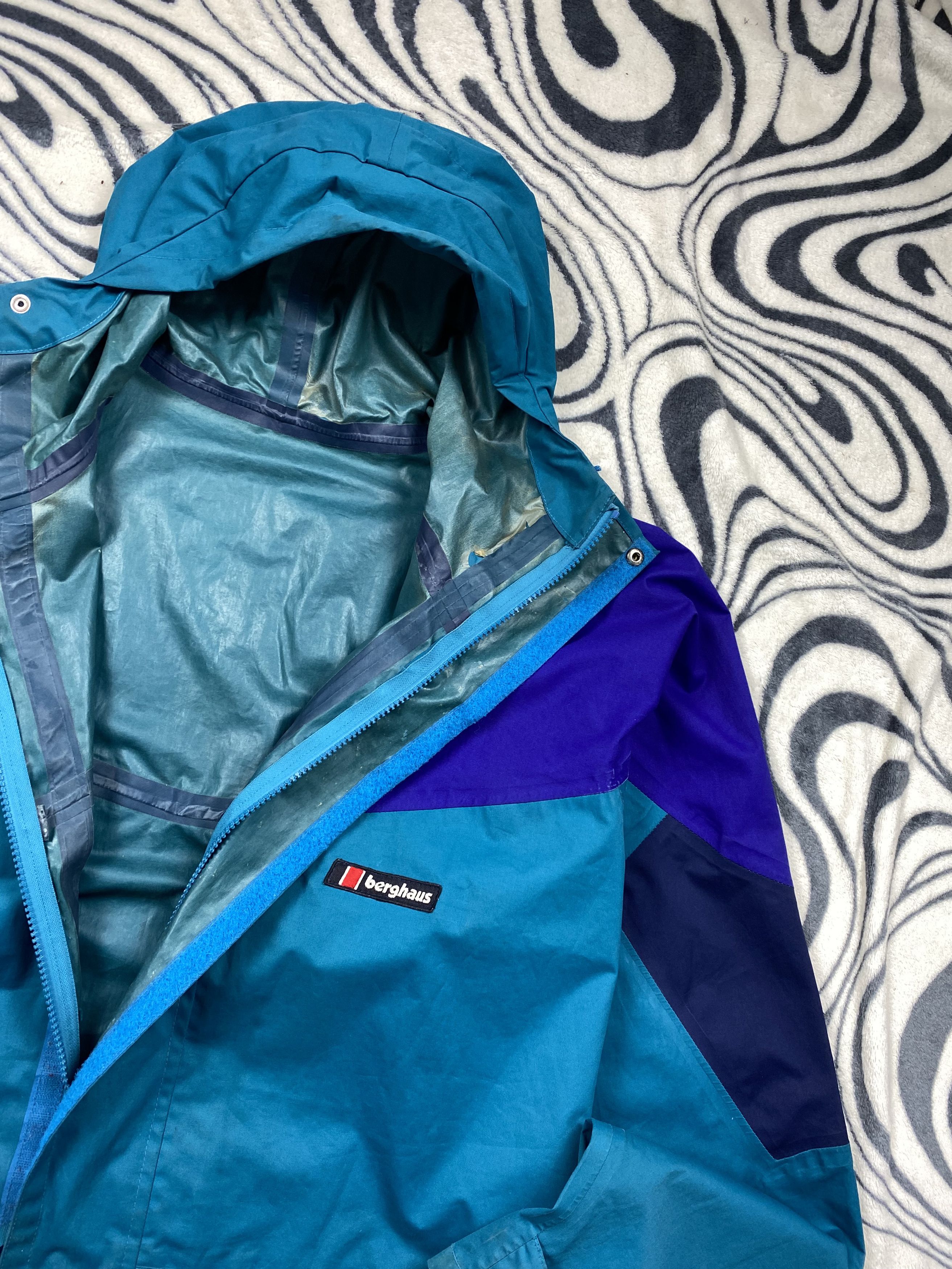 Berghaus Berghaus 90s Vintage Mens Gore Tex Waterproof Jacket Size US XL / EU 56 / 4 - 3 Thumbnail