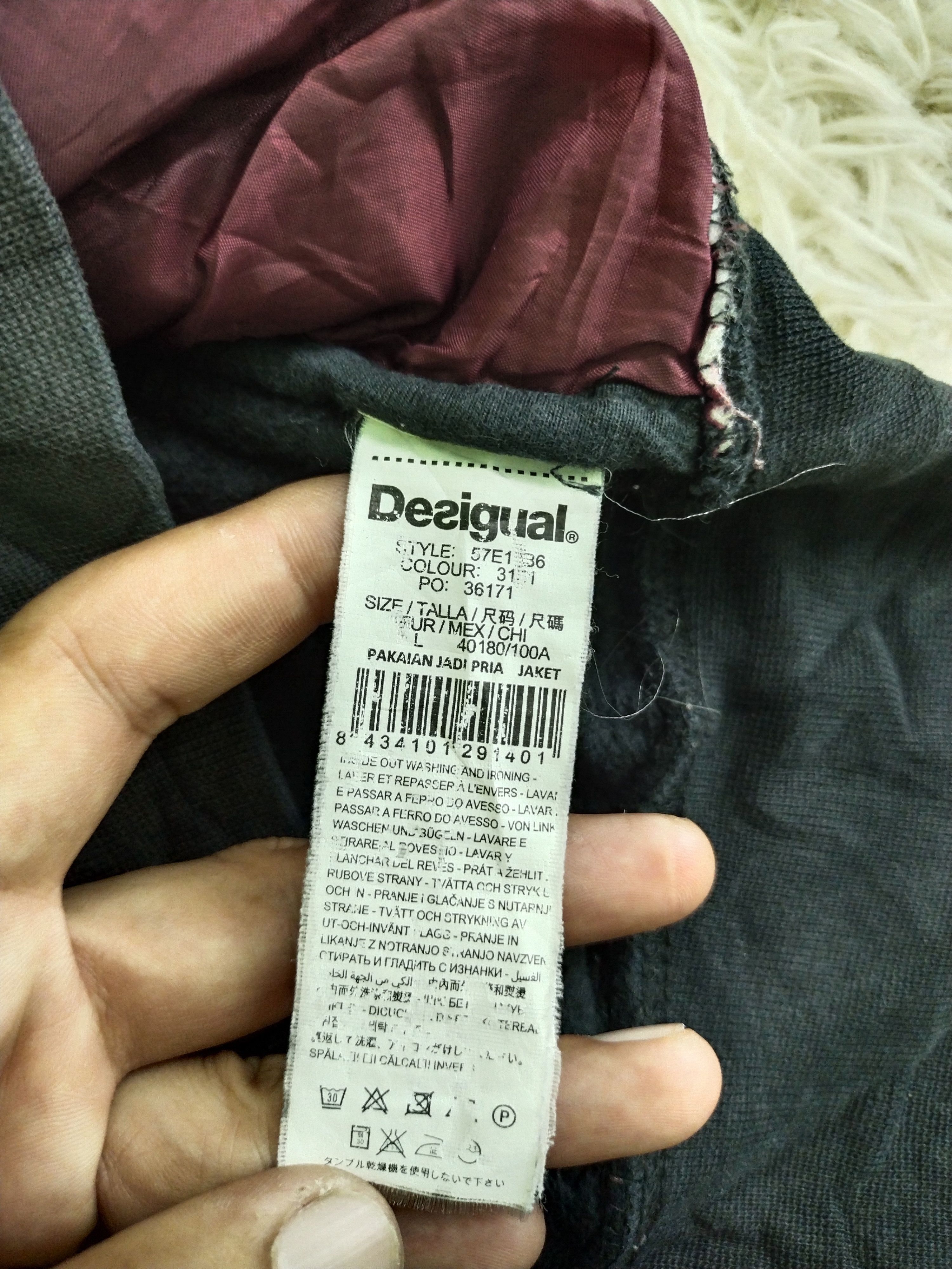 Desigual × Japanese Brand Vintage 90s Desigual YES!! YES!! YES!! Hoodie Jacket Size US L / EU 52-54 / 3 - 20 Thumbnail