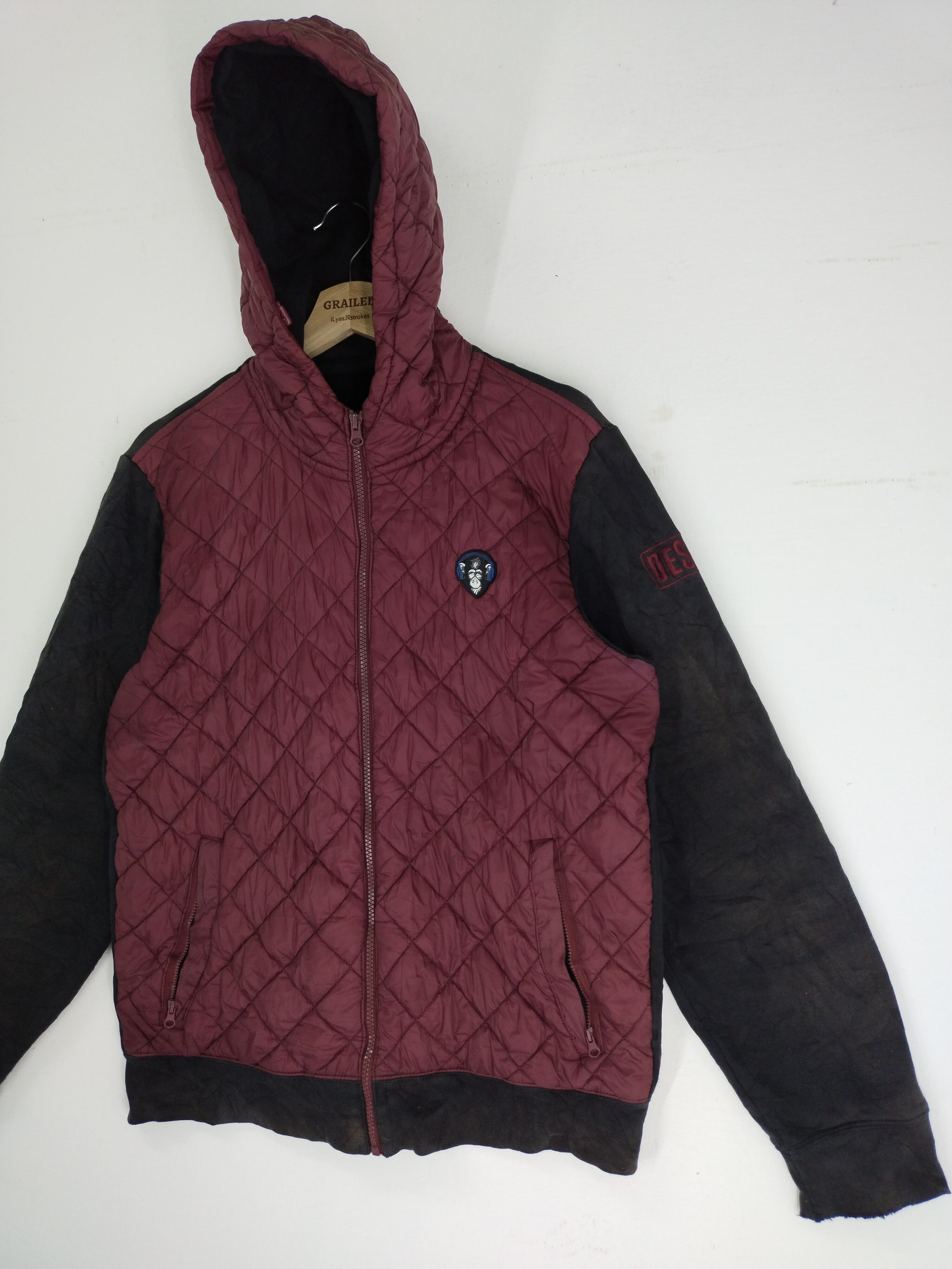 Desigual × Japanese Brand Vintage 90s Desigual YES!! YES!! YES!! Hoodie Jacket Size US L / EU 52-54 / 3 - 3 Thumbnail