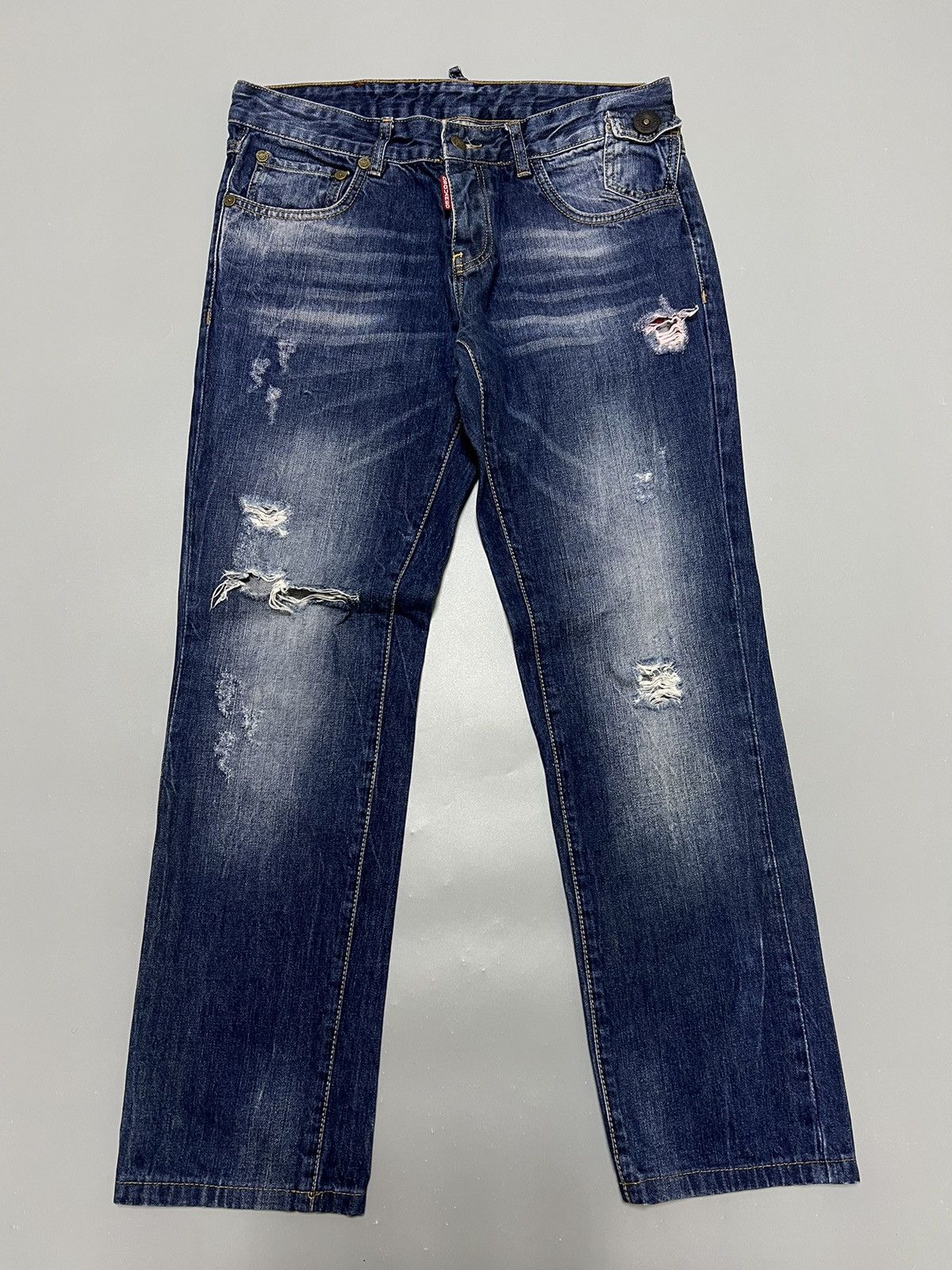 Dsquared2 Dsquared2 distressed slim jeans Size US 32 / EU 48 - 1 Thumbnail