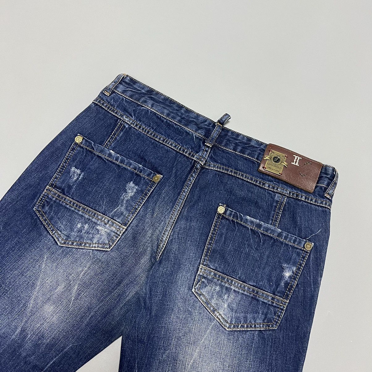 Dsquared2 Dsquared2 distressed slim jeans Size US 32 / EU 48 - 19 Thumbnail