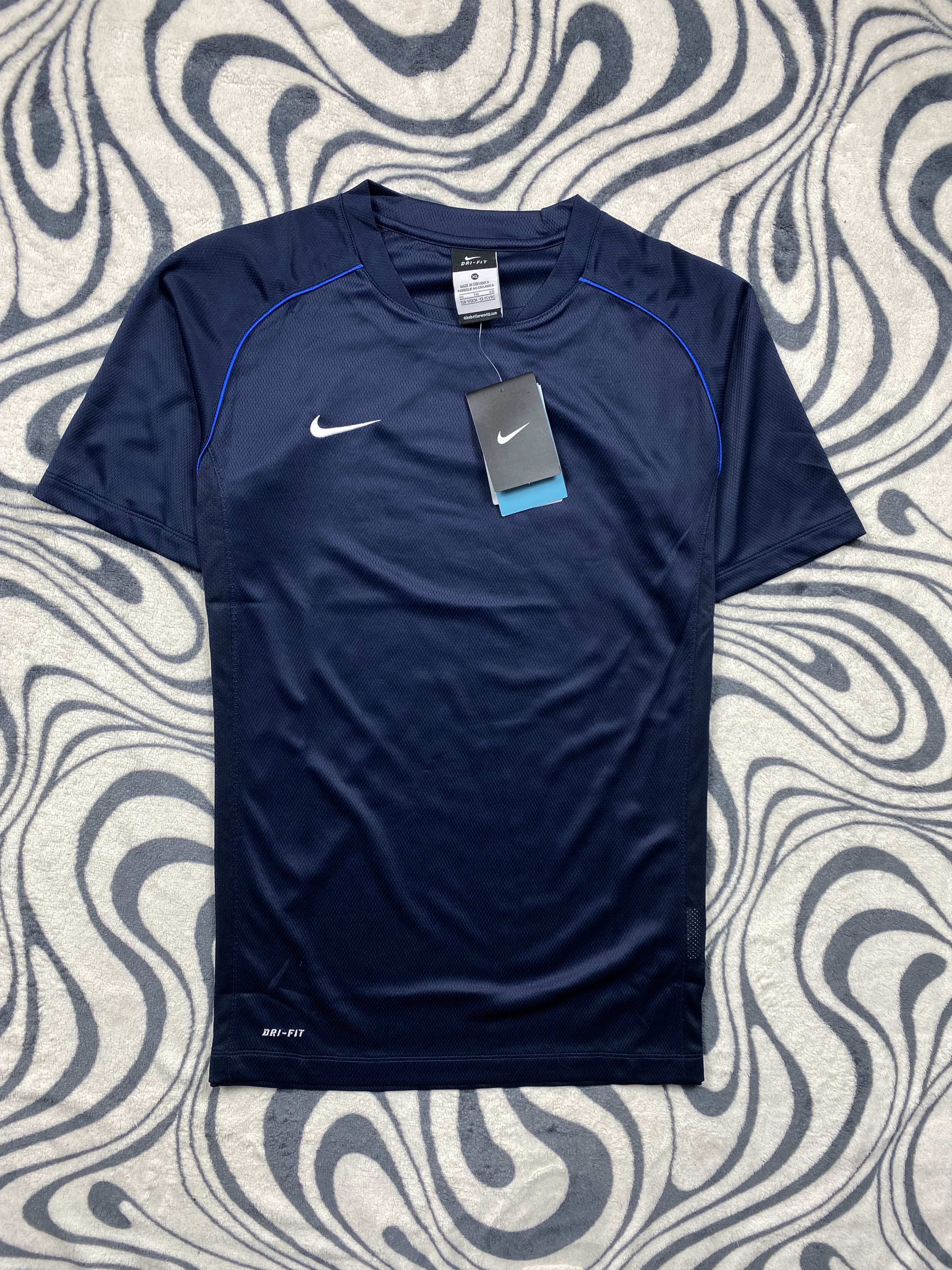 Nike NEW! Nike Dri Fit Mens T-Shirt Tee Y2K Drill Size US S / EU 44-46 / 1 - 1 Thumbnail