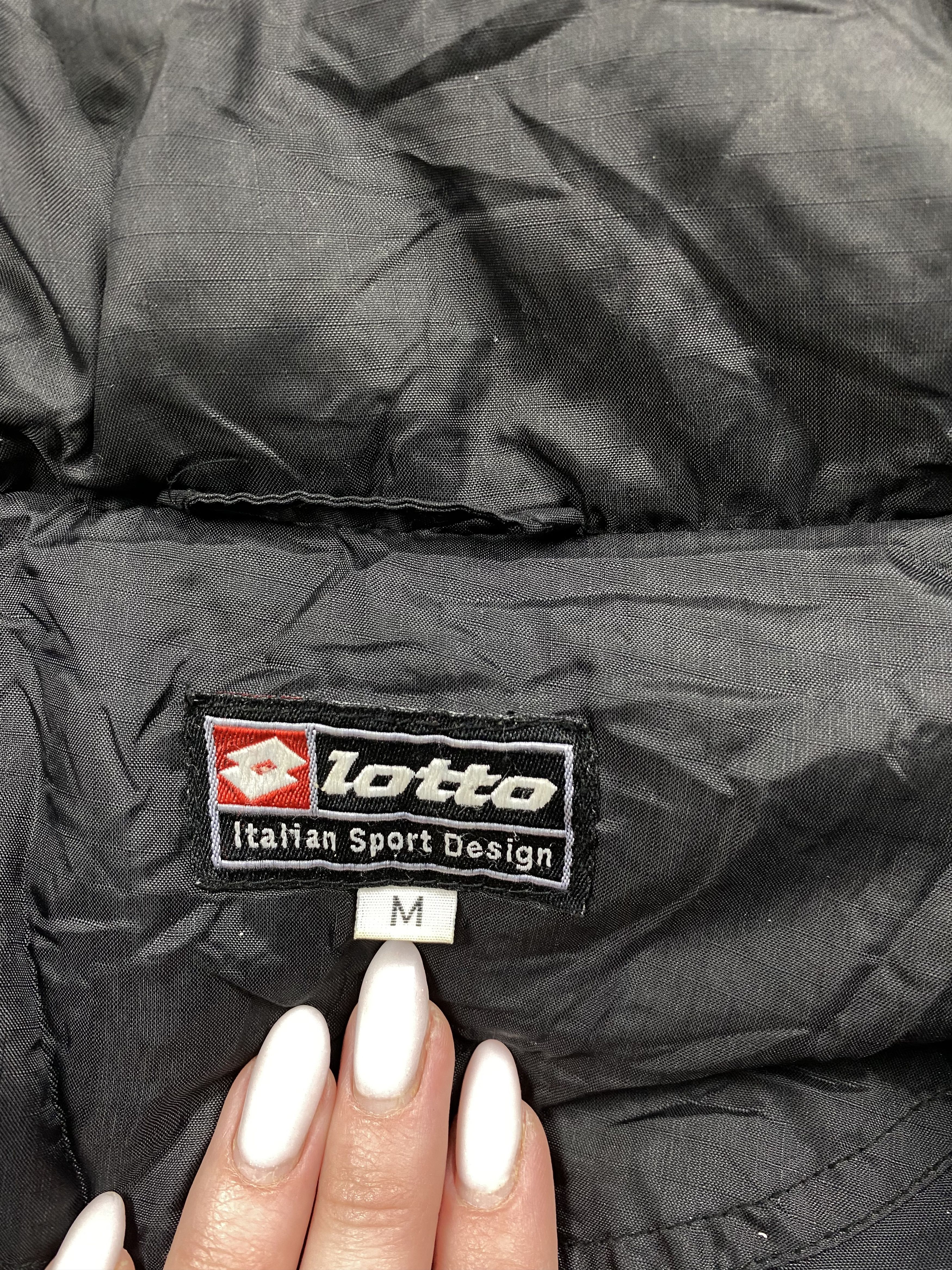 Lotto Sport Lotto 90s Vintage Mens Goose Down Puffer Jacket Size US M / EU 48-50 / 2 - 5 Thumbnail