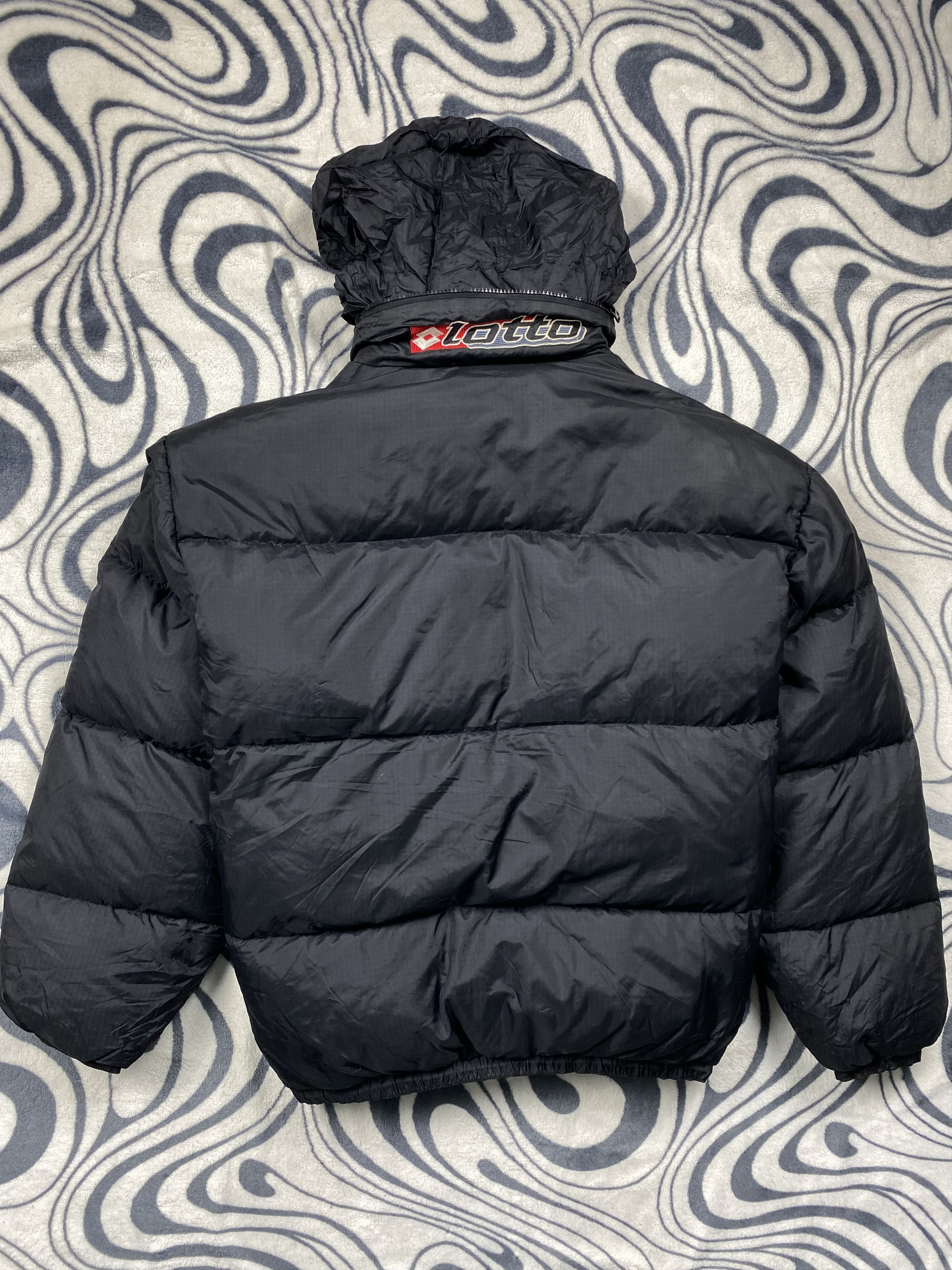 Lotto Sport Lotto 90s Vintage Mens Goose Down Puffer Jacket Size US M / EU 48-50 / 2 - 8 Thumbnail