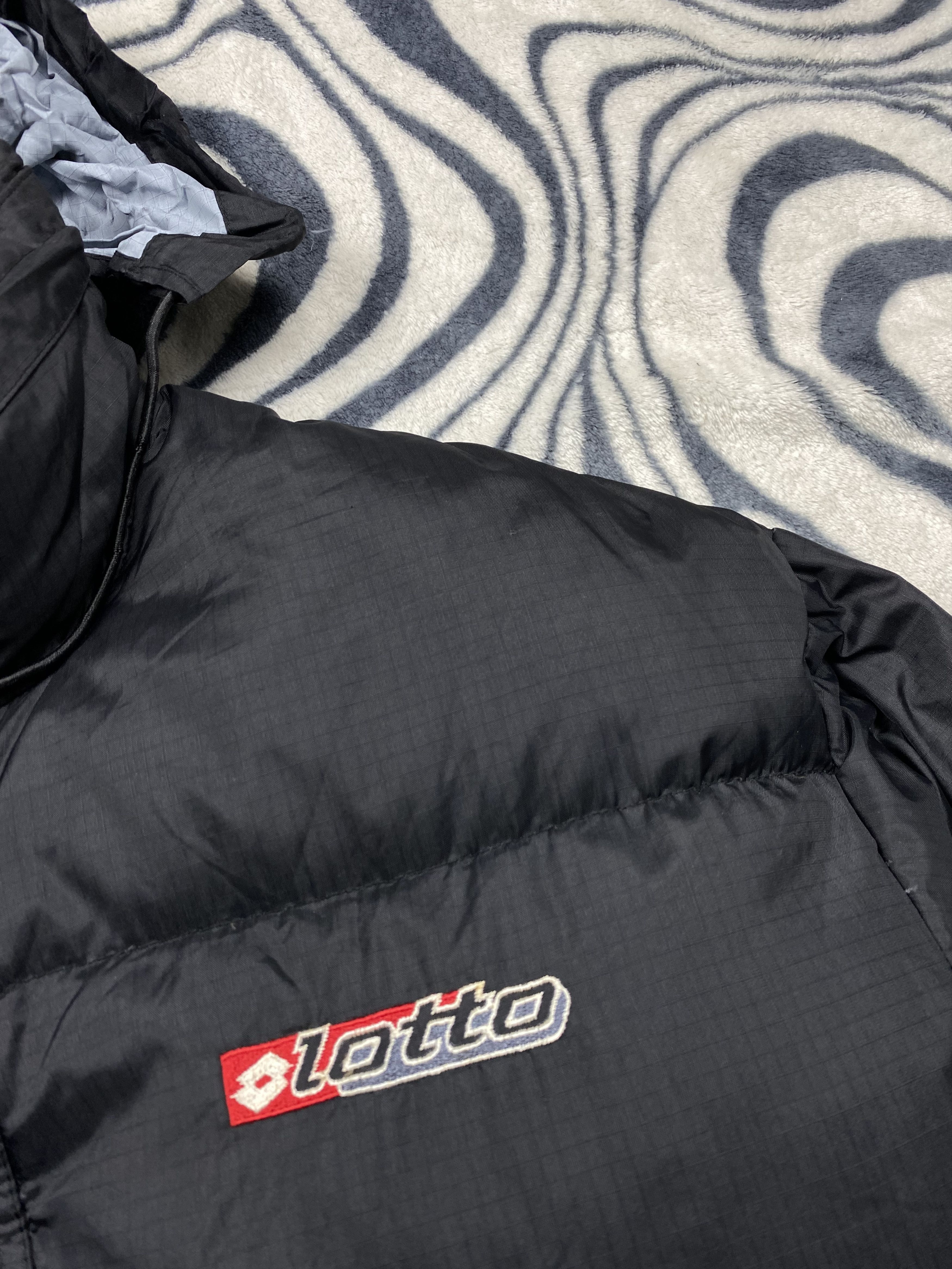 Lotto Sport Lotto 90s Vintage Mens Goose Down Puffer Jacket Size US M / EU 48-50 / 2 - 3 Thumbnail