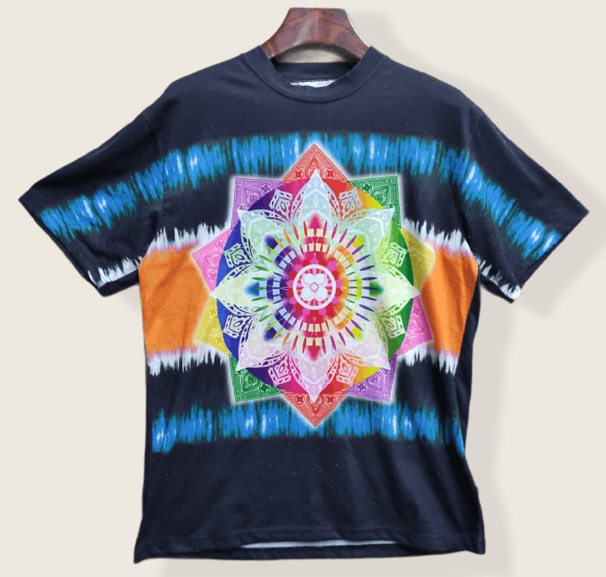 Band Tees × Japanese Brand MOMOIRO CLOVER Z BAND TIE DYE TEE Size US S / EU 44-46 / 1 - 1 Thumbnail