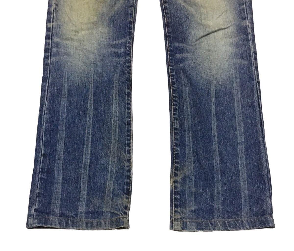 If Six Was Nine × Japanese Brand Rare Design Vintage Brand Blue Way Distressed Jeans 1990s Size US 30 / EU 46 - 5 Thumbnail