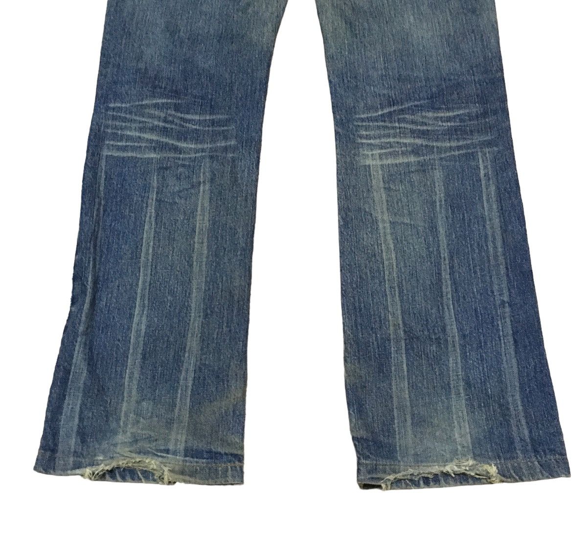 If Six Was Nine × Japanese Brand Rare Design Vintage Brand Blue Way Distressed Jeans 1990s Size US 30 / EU 46 - 6 Thumbnail