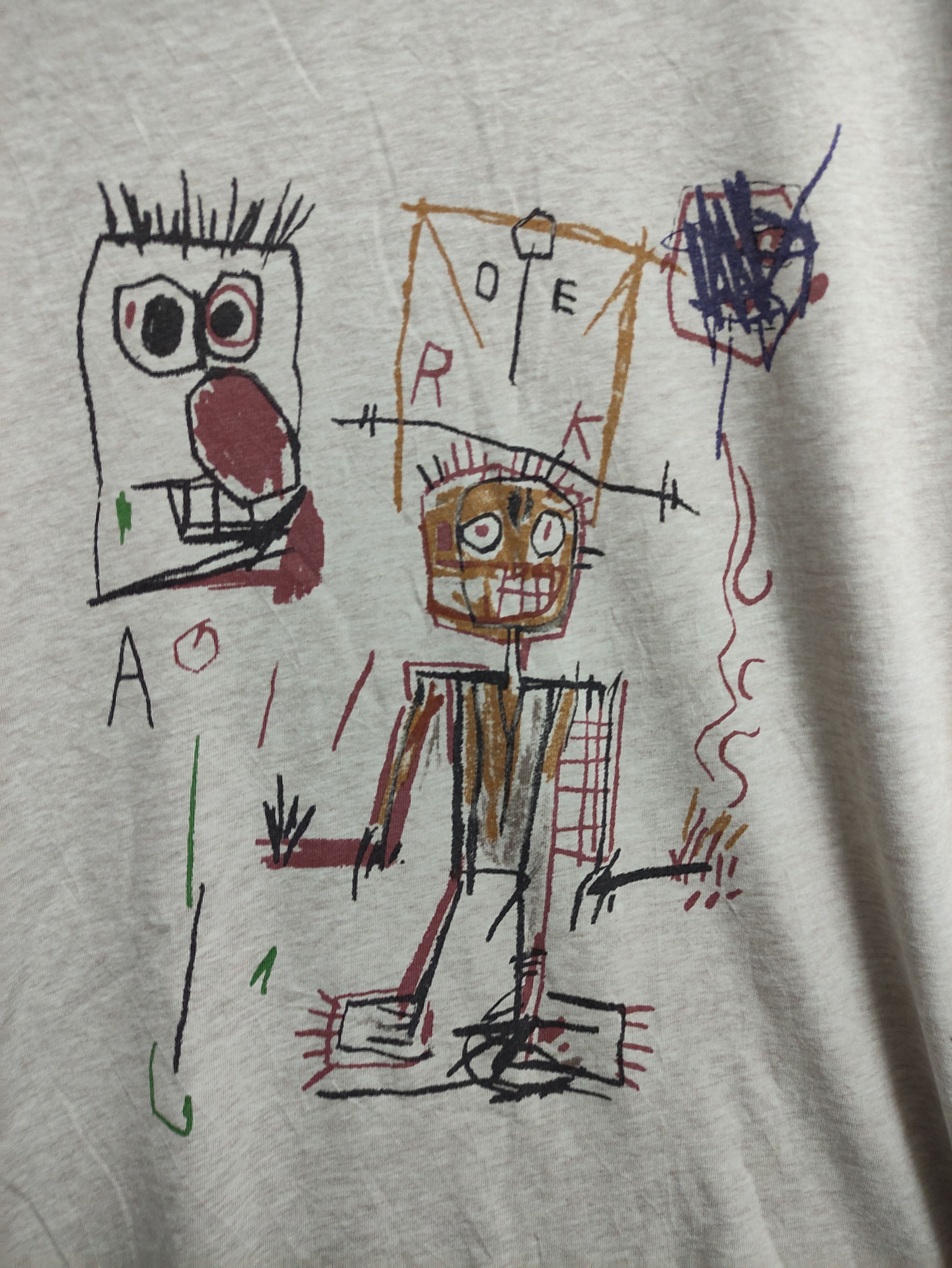 Jean-Michel Basquiat JEAN MICHEL BASQUIAT X UNIQLO QUARTER SLEEVE SHIRT Size US M / EU 48-50 / 2 - 7 Thumbnail