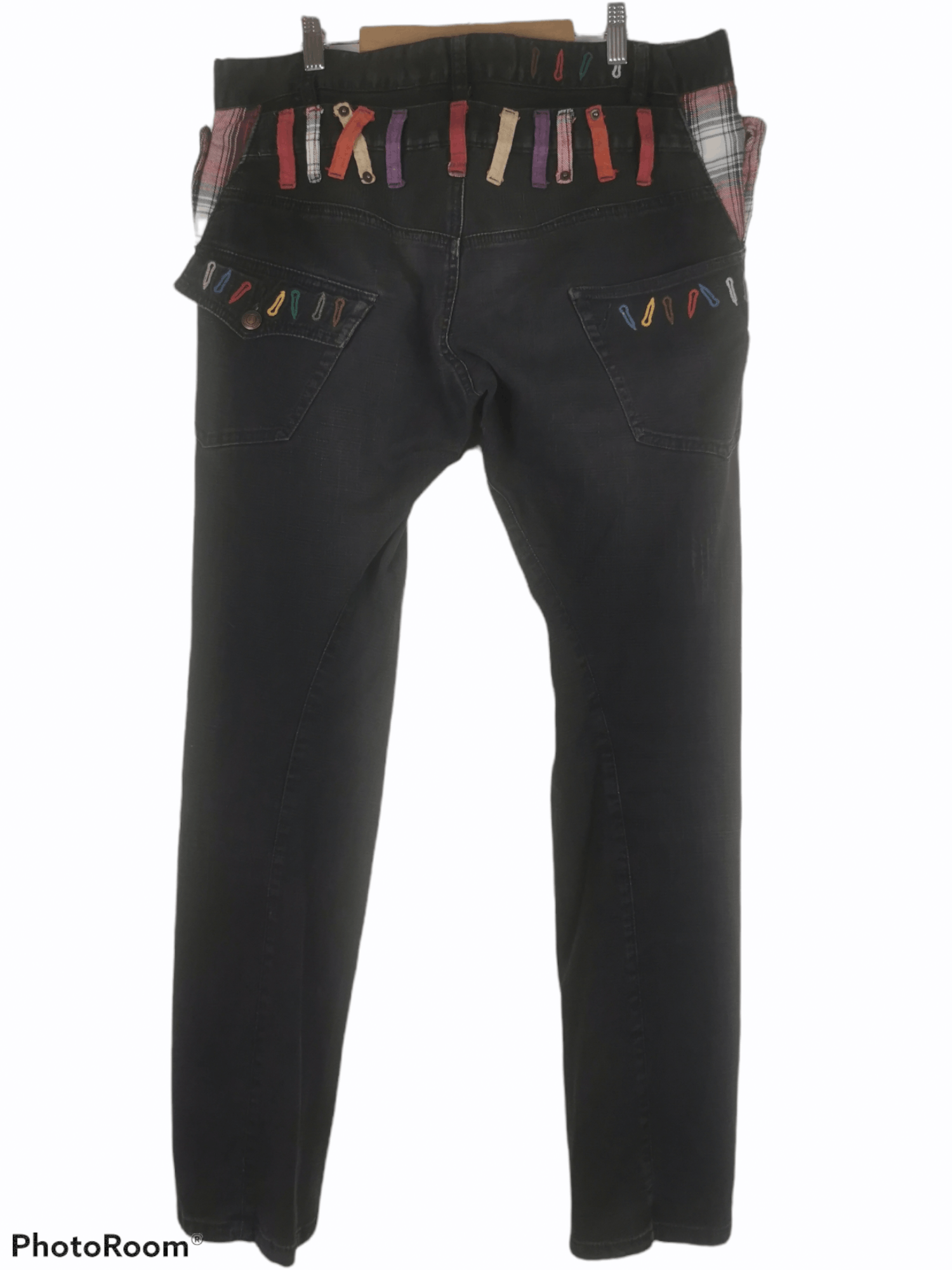 Japanese Brand BreathMINt BRTHBREATH Japan Double Waist Denim Jeans Size US 36 / EU 52 - 1 Thumbnail